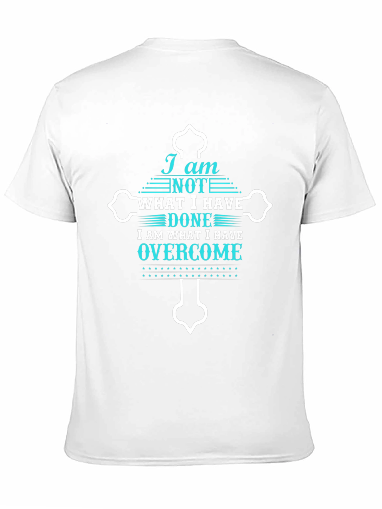 Overcome Christian T-Shirt - Inspiring Faith Apparel