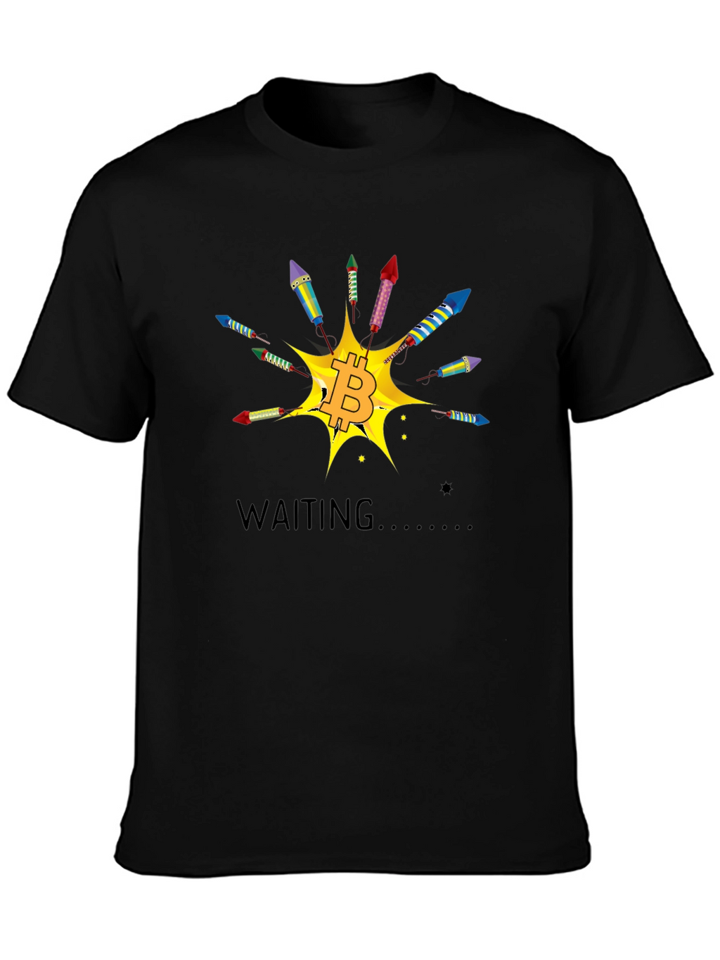Bitcoin Waiting T-Shirt - Crypto HODL Tee