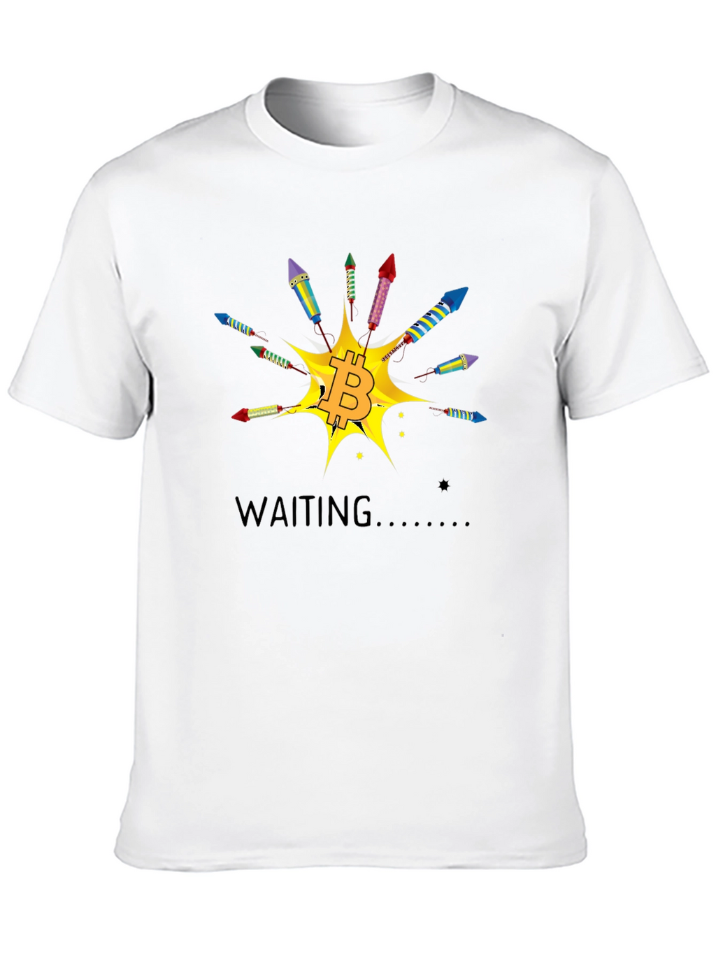 Bitcoin Waiting T-Shirt - Crypto HODL Tee