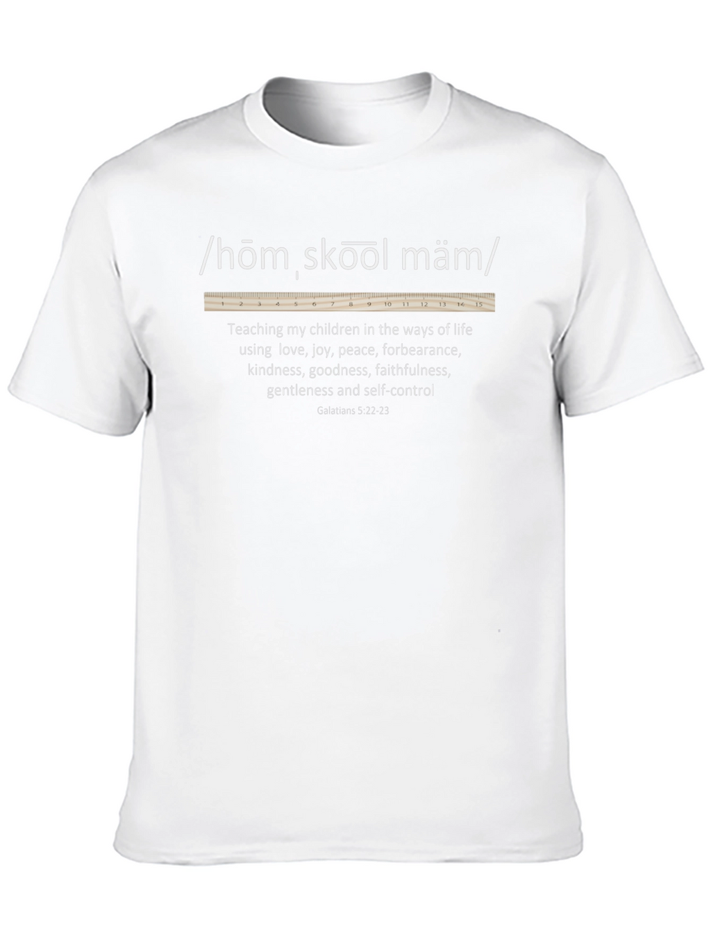 Homeschool Mom T-Shirt - Christian Teaching Tee