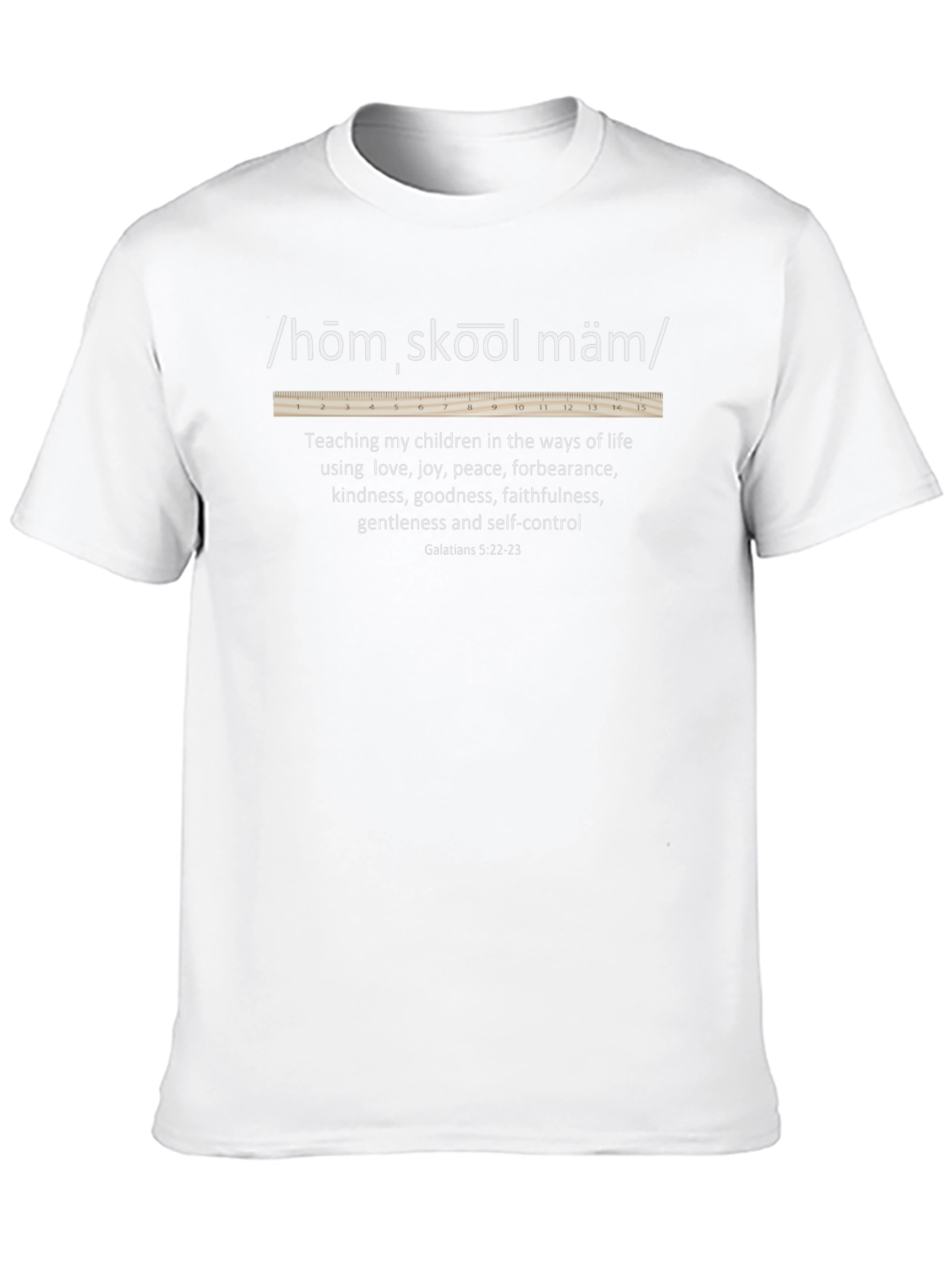 Homeschool Mom T-Shirt - Christian Teaching Tee