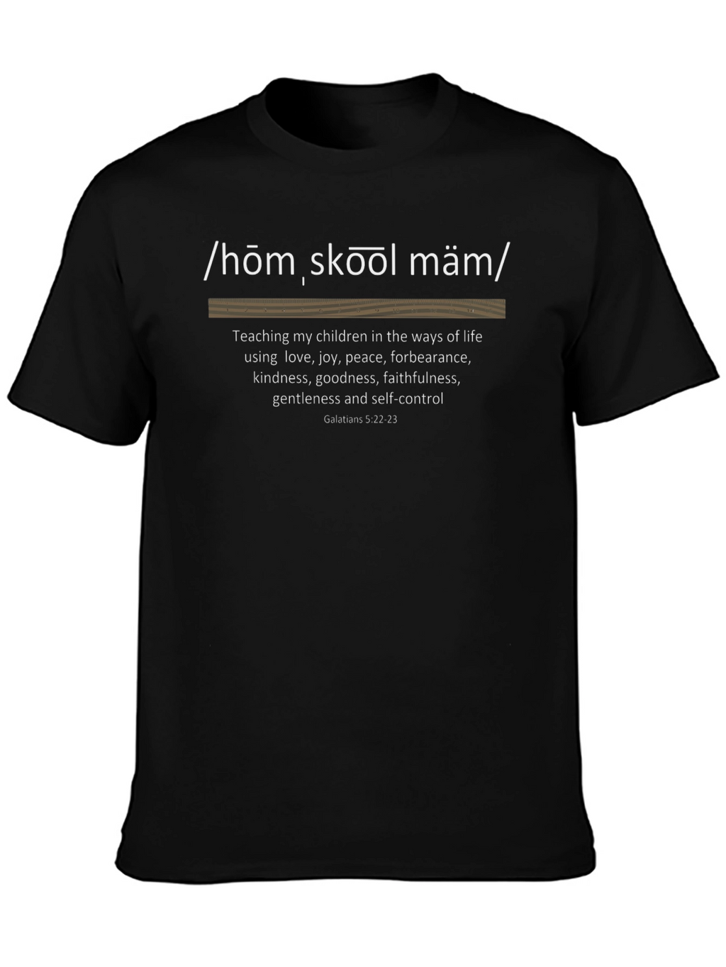 Homeschool Mom T-Shirt - Christian Teaching Tee