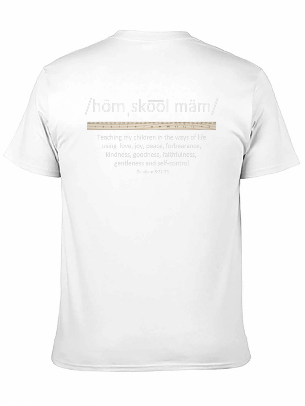 Homeschool Mom T-Shirt - Christian Teaching Tee