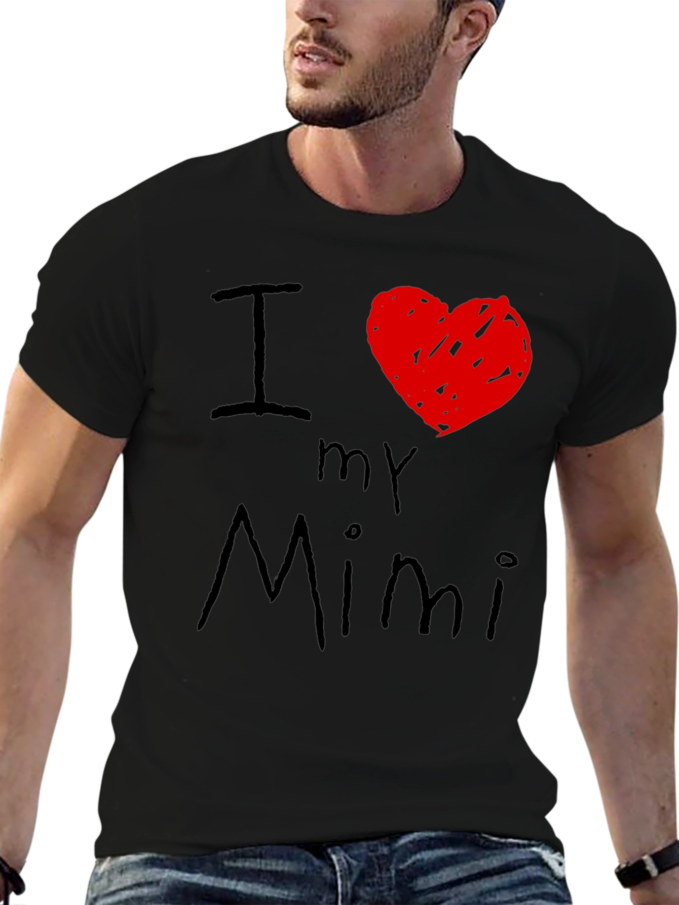 I Heart My Mimi - Novelty Graphic T-Shirt