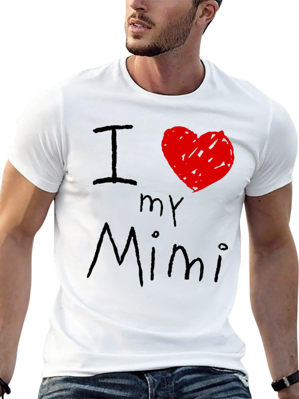 I Heart My Mimi - Novelty Graphic T-Shirt