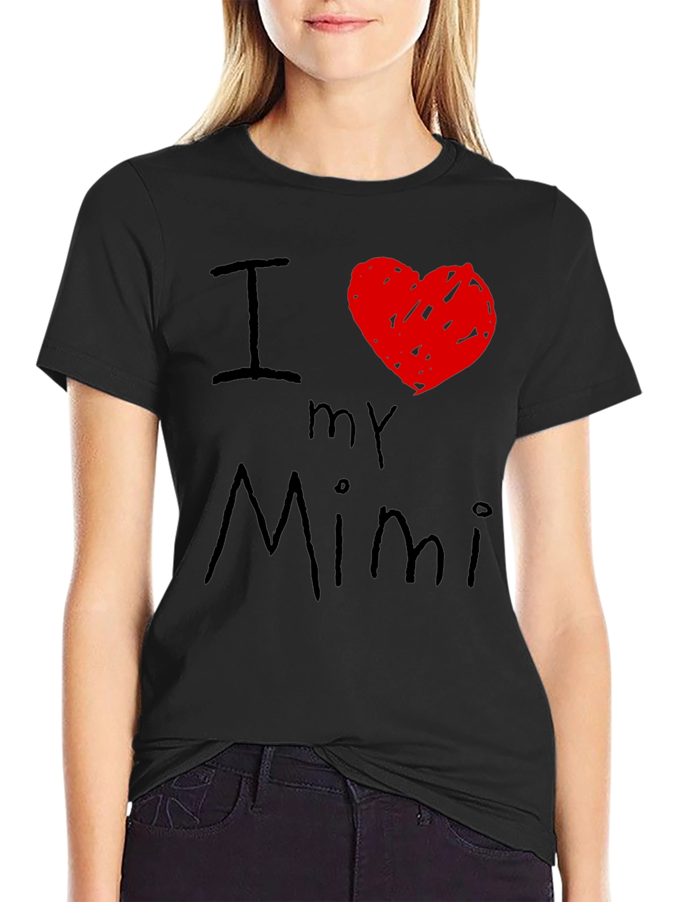 I Heart My Mimi - Novelty Graphic T-Shirt