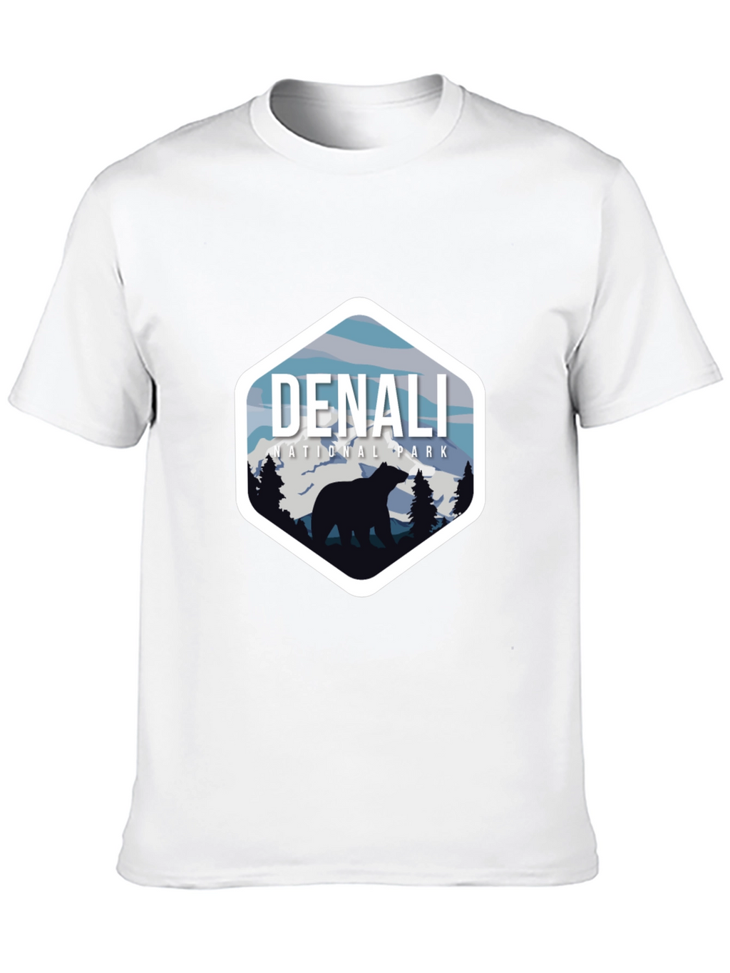 Denali National Park T-Shirt - Bear Design