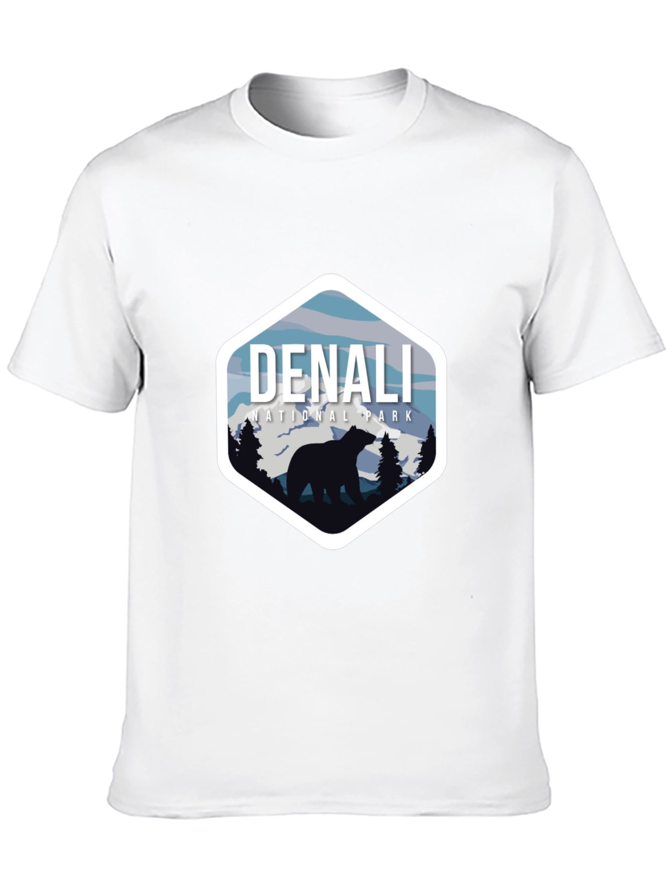 Denali National Park T-Shirt - Bear Design