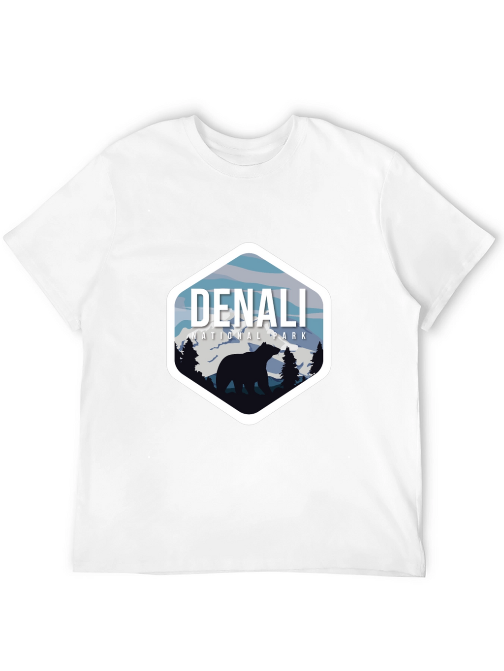 Denali National Park T-Shirt - Bear Design