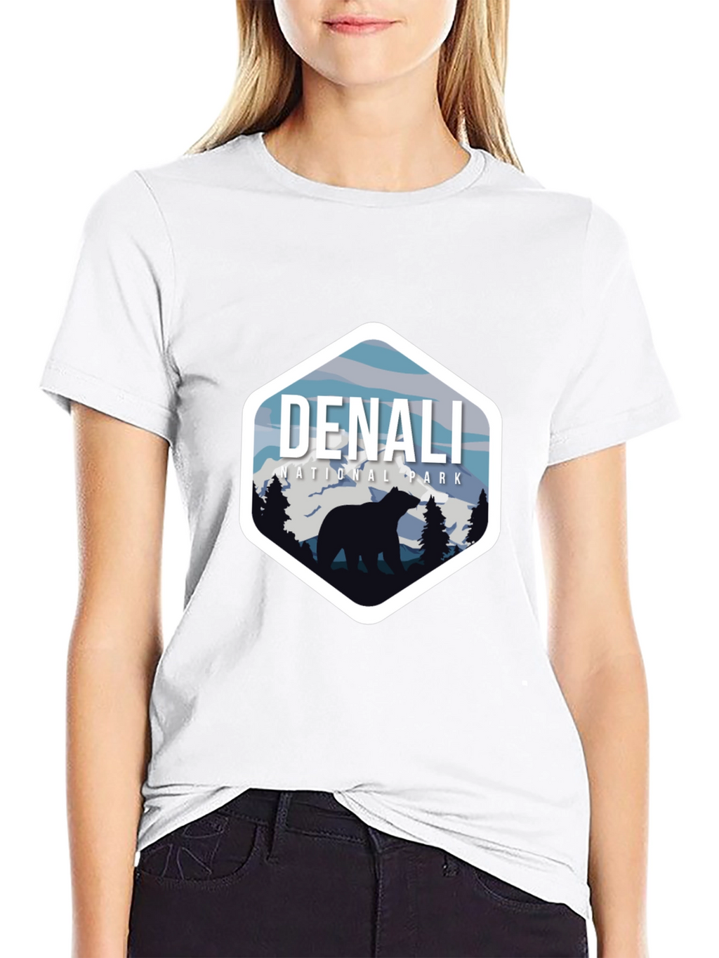 Denali National Park T-Shirt - Bear Design