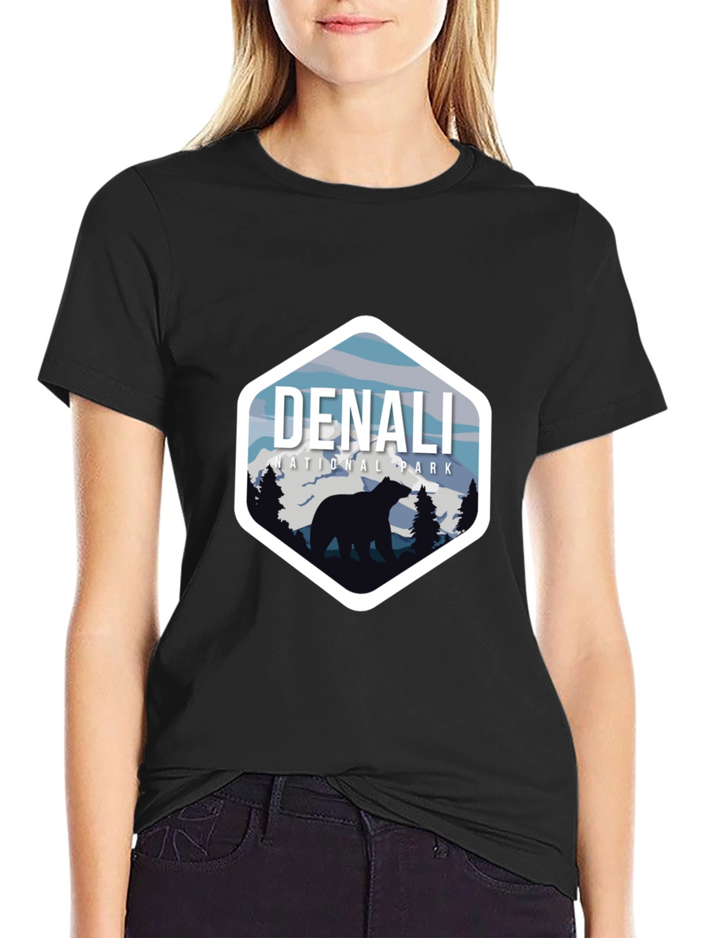 Denali National Park T-Shirt - Bear Design