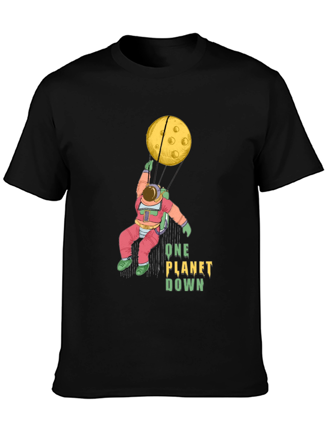 One Planet Down Graphic T-Shirt