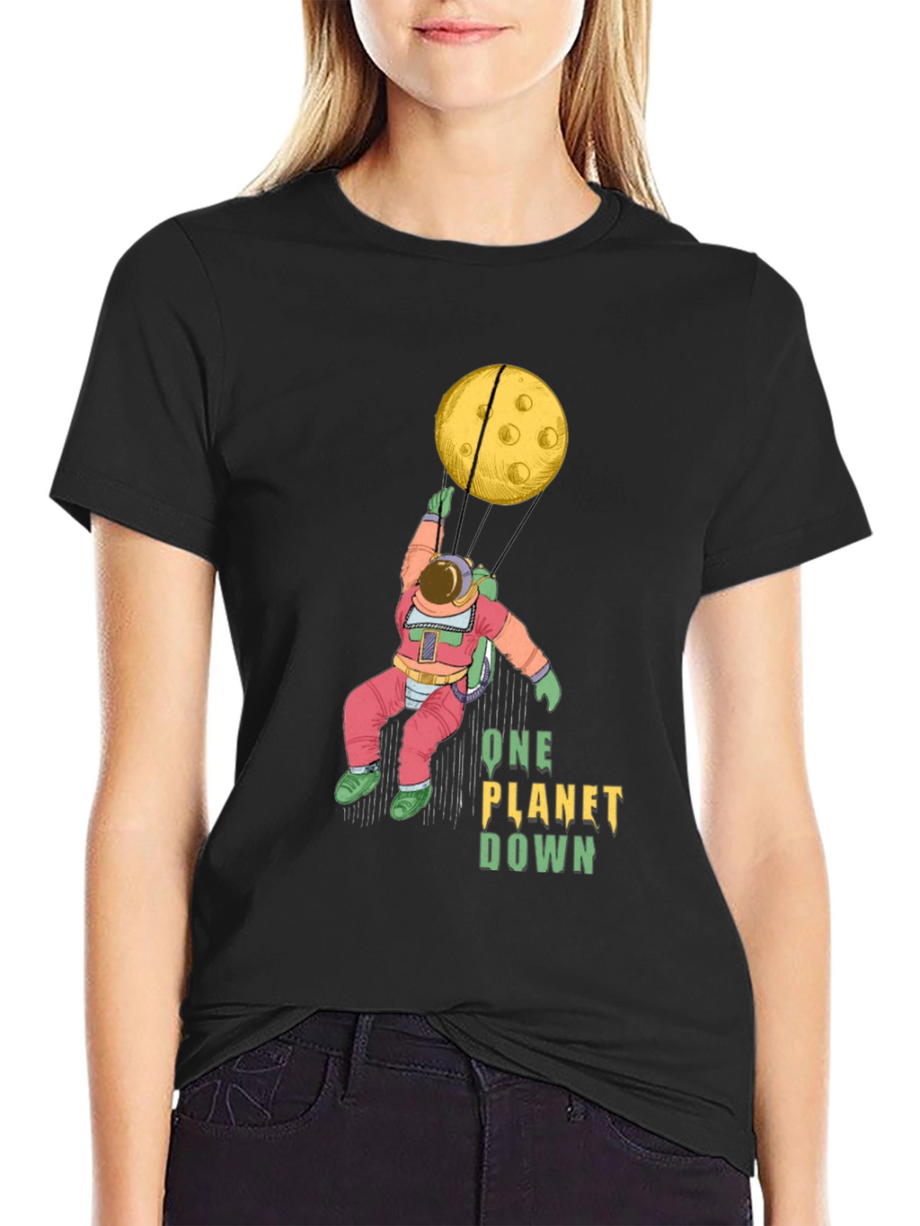 One Planet Down Graphic T-Shirt