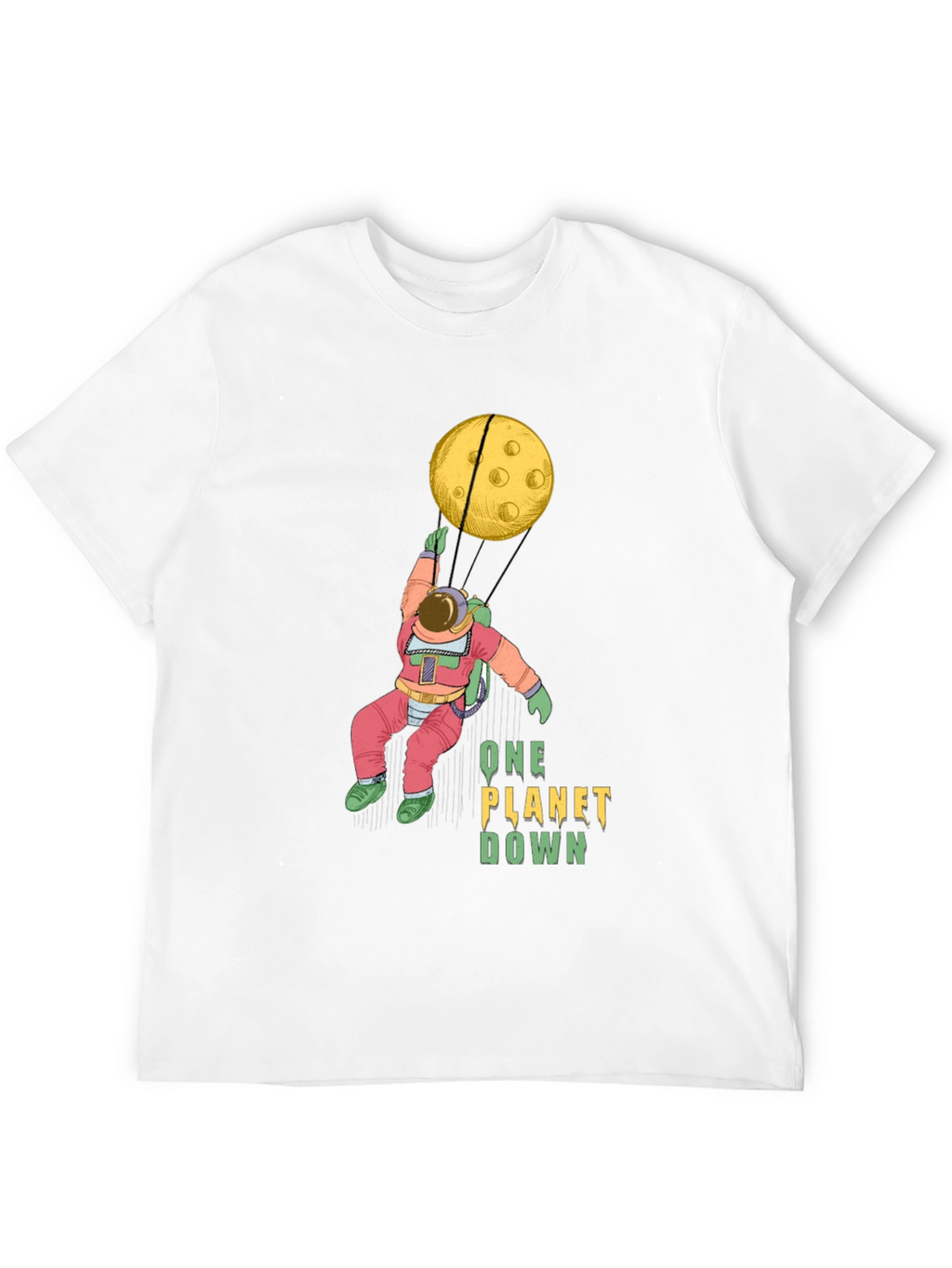One Planet Down Graphic T-Shirt