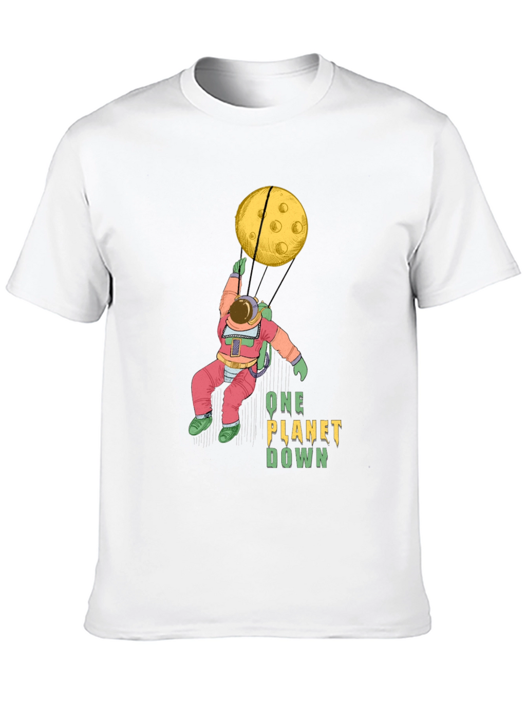 One Planet Down Graphic T-Shirt