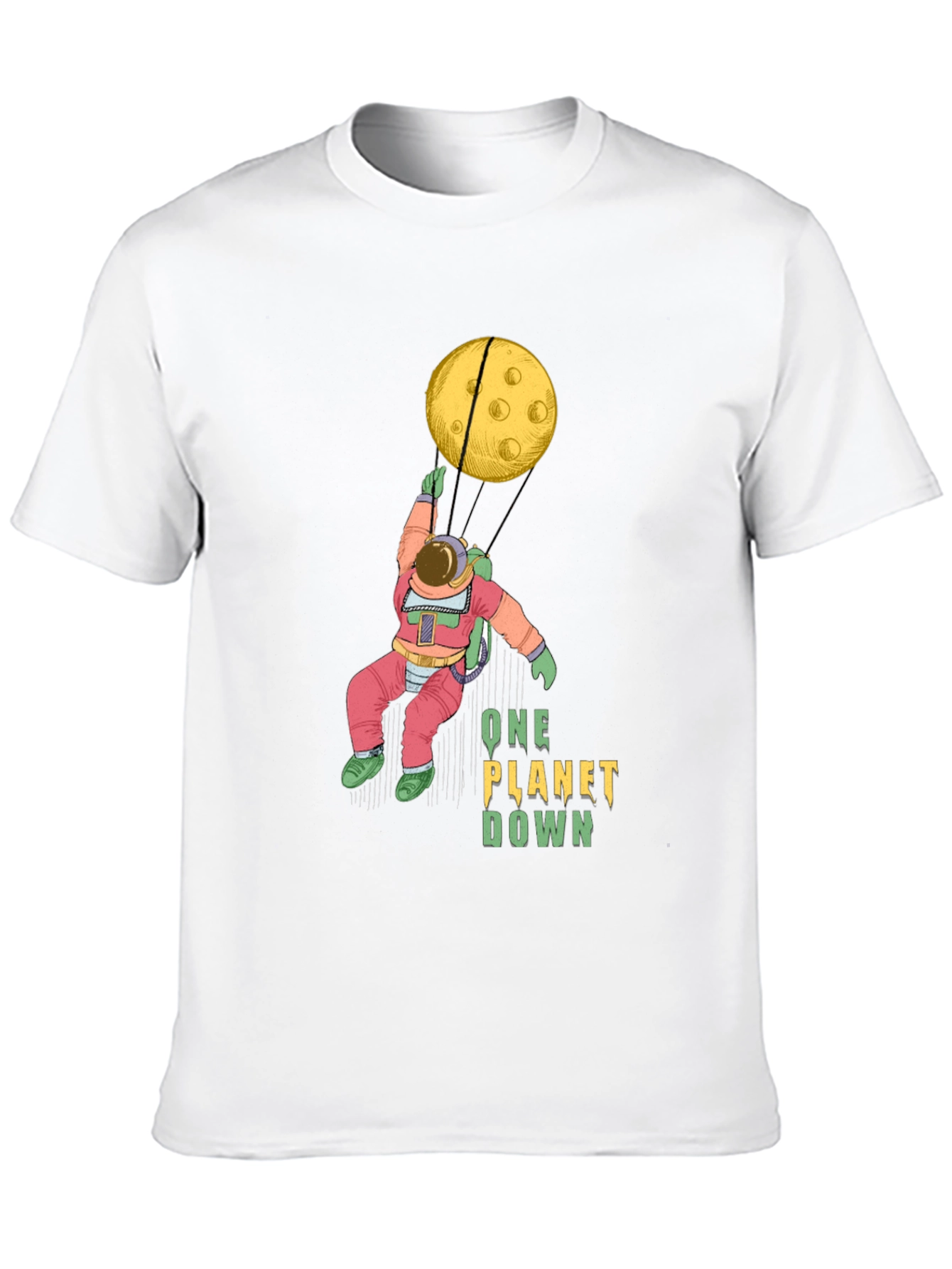 One Planet Down Graphic T-Shirt