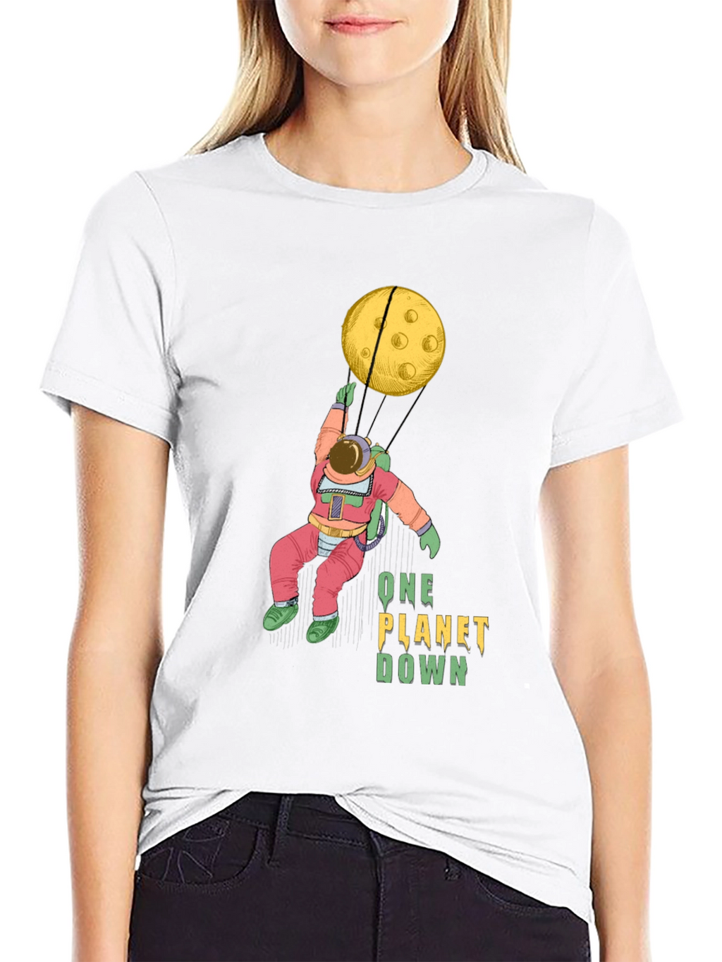 One Planet Down Graphic T-Shirt