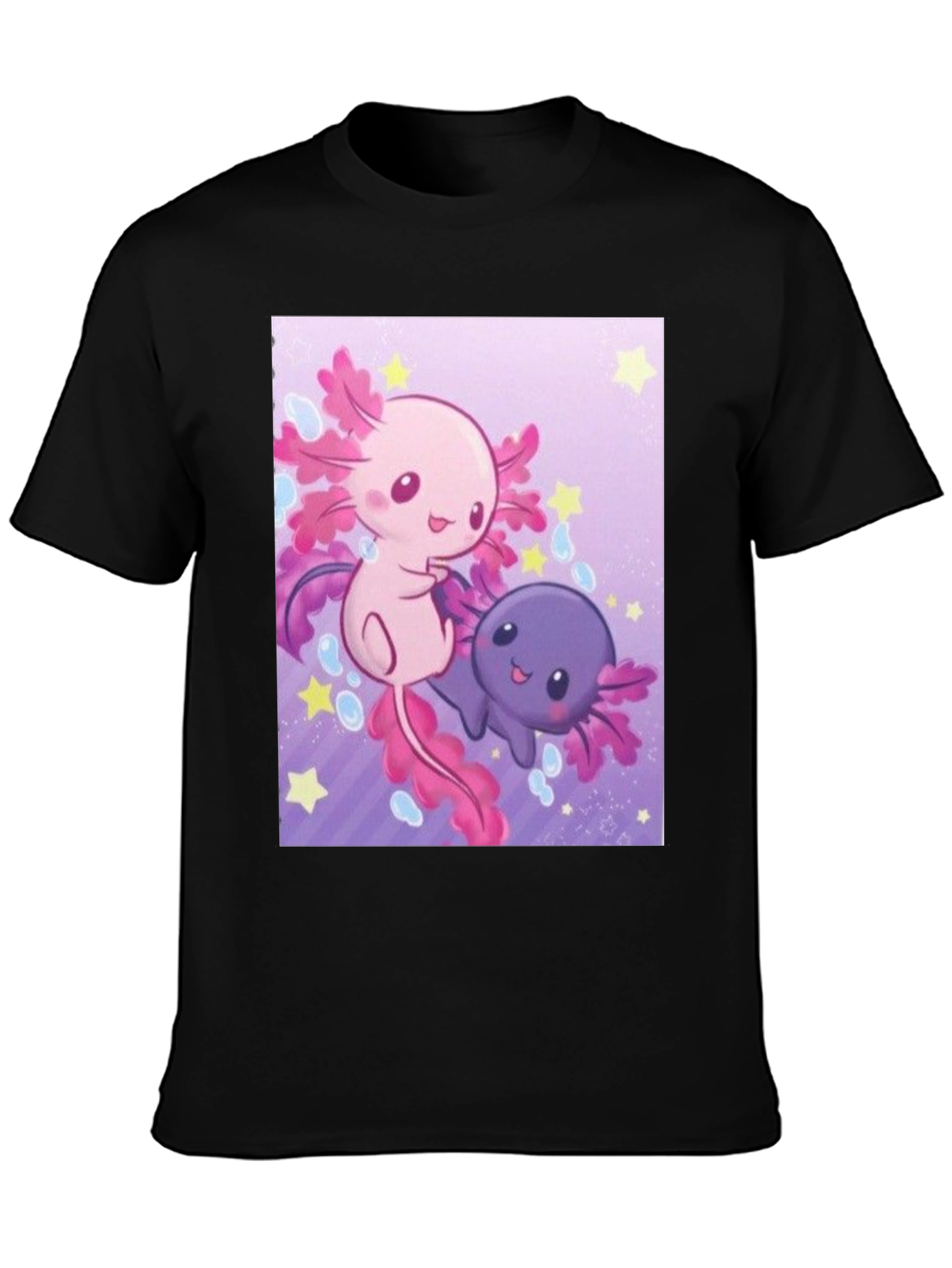 Axolotl Cartoon Graphic T-Shirt