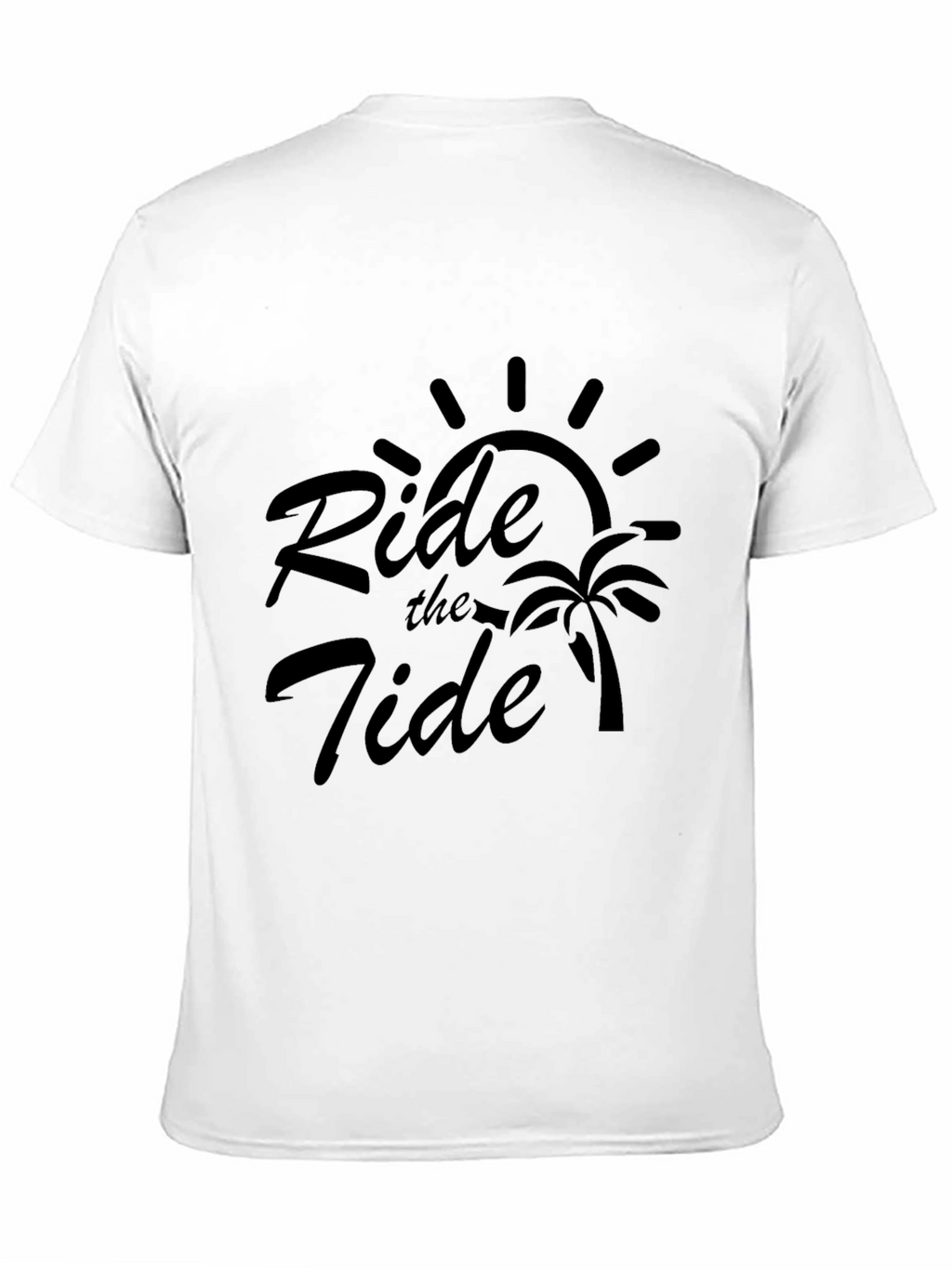 Ride the Tide Graphic Tee - Black