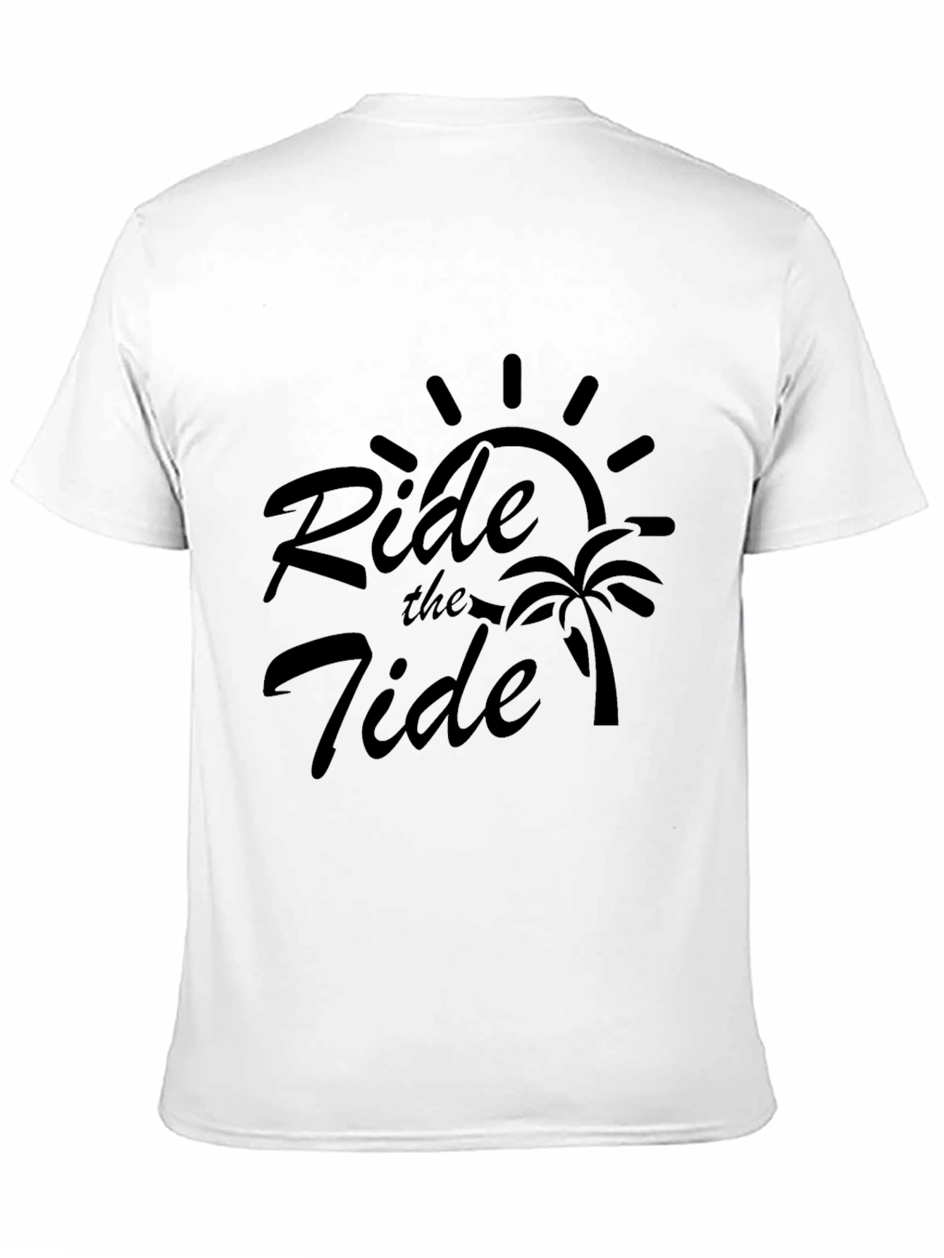 Ride the Tide Graphic Tee - Black