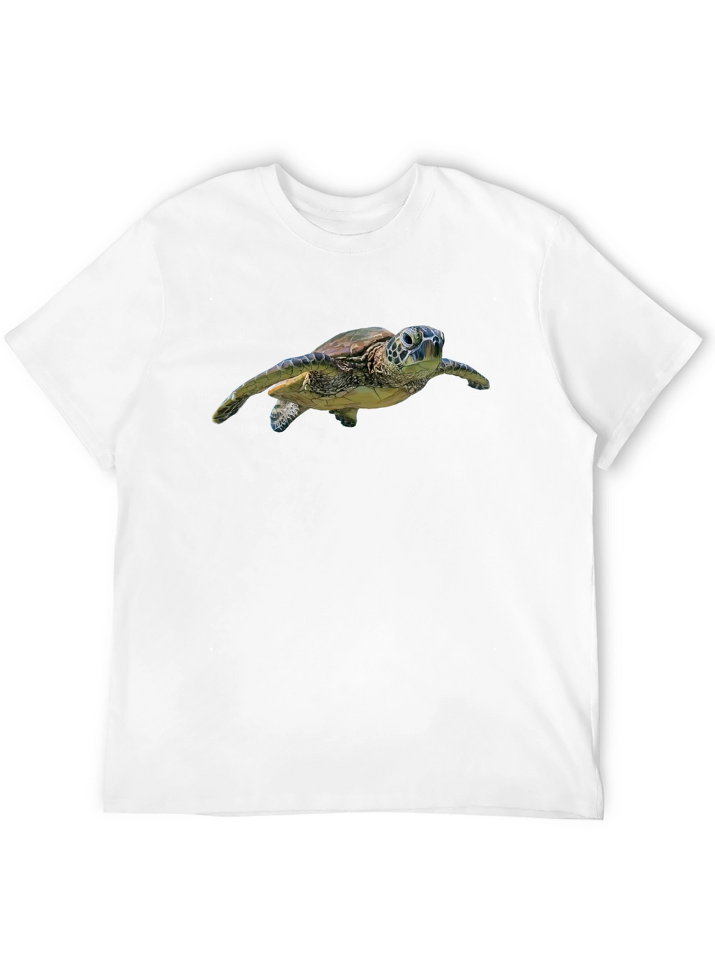 Sea Turtle Graphic T-Shirt - Black Marine Life Tee