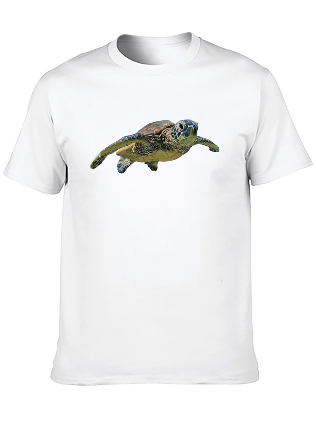Sea Turtle Graphic T-Shirt - Black Marine Life Tee