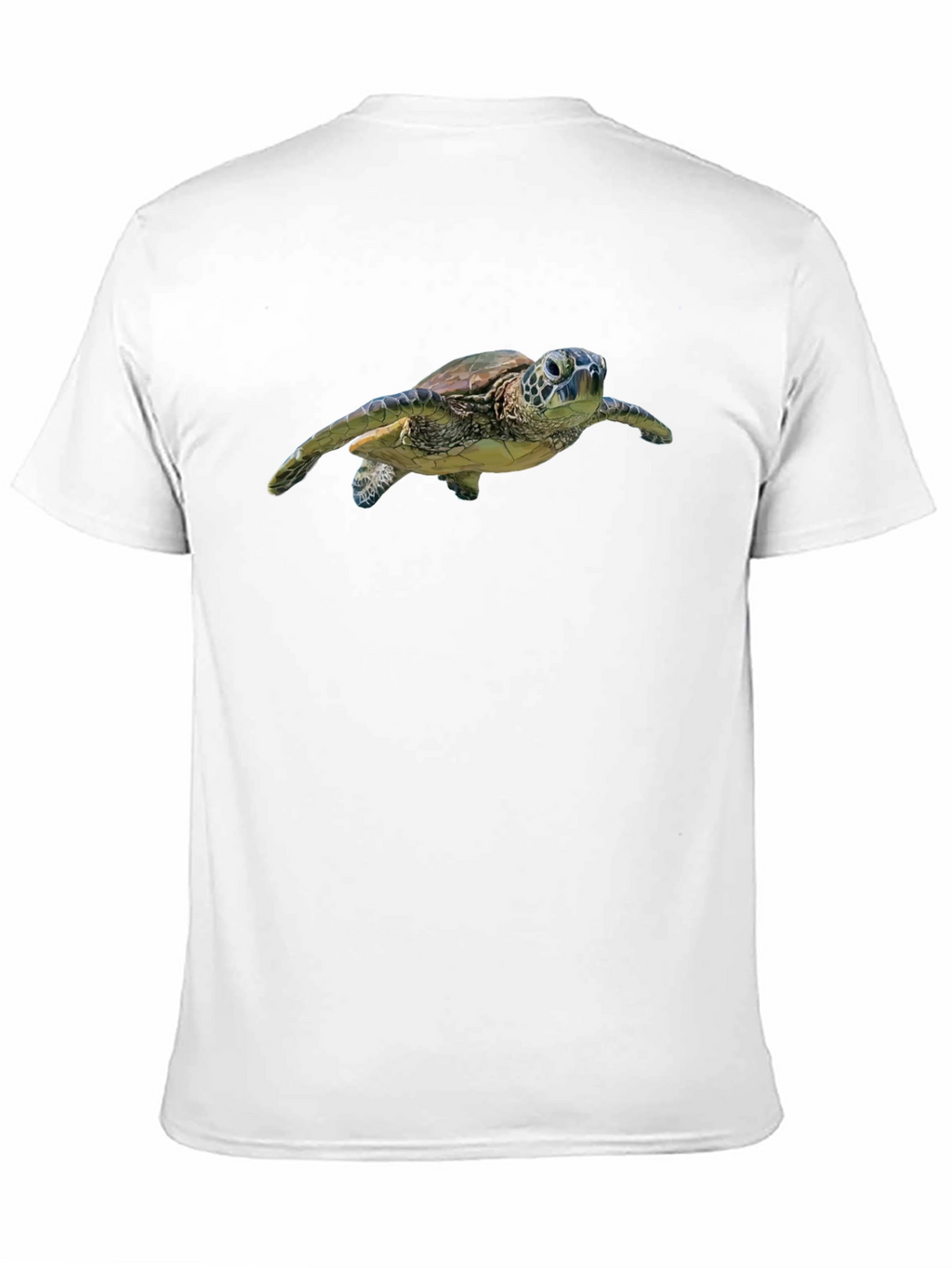Sea Turtle Graphic T-Shirt - Black Marine Life Tee