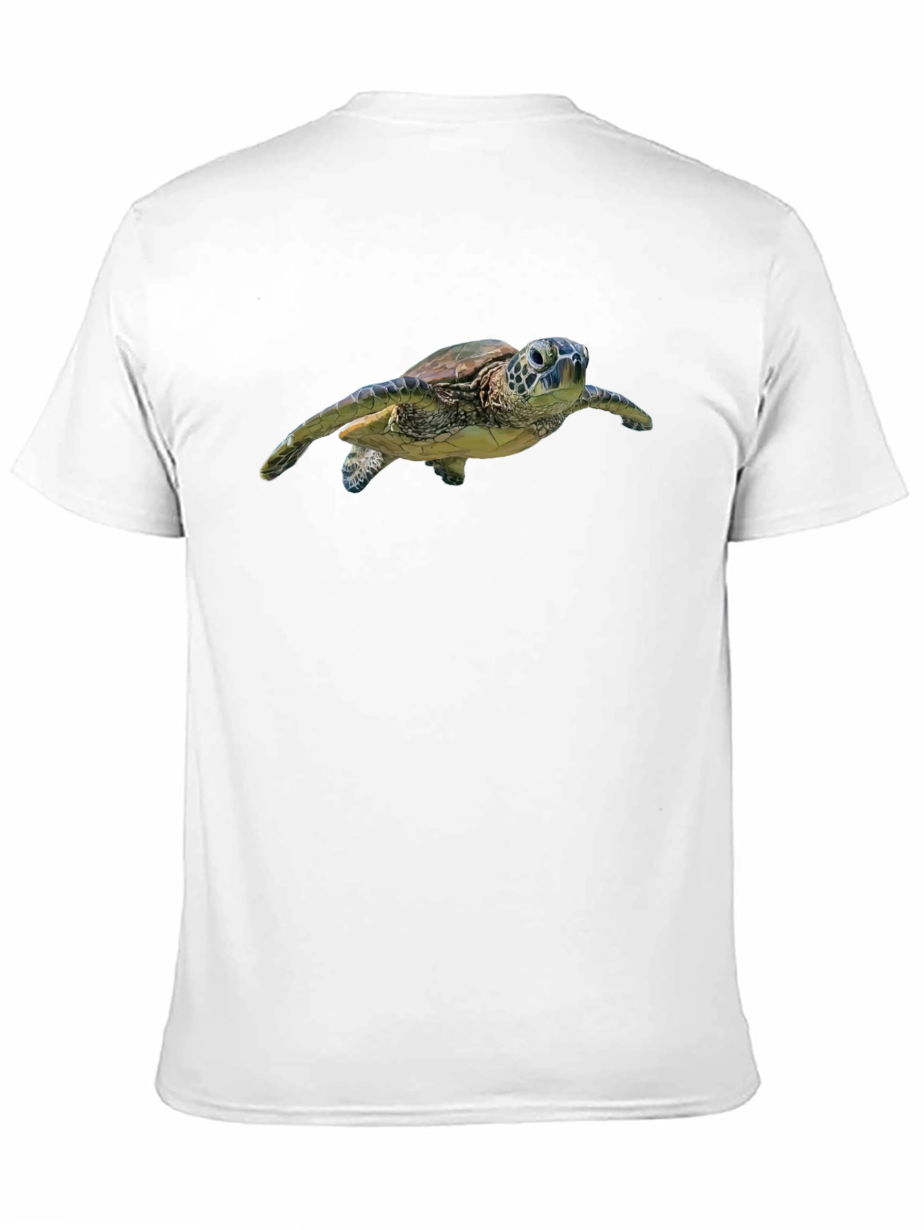 Sea Turtle Graphic T-Shirt - Black Marine Life Tee