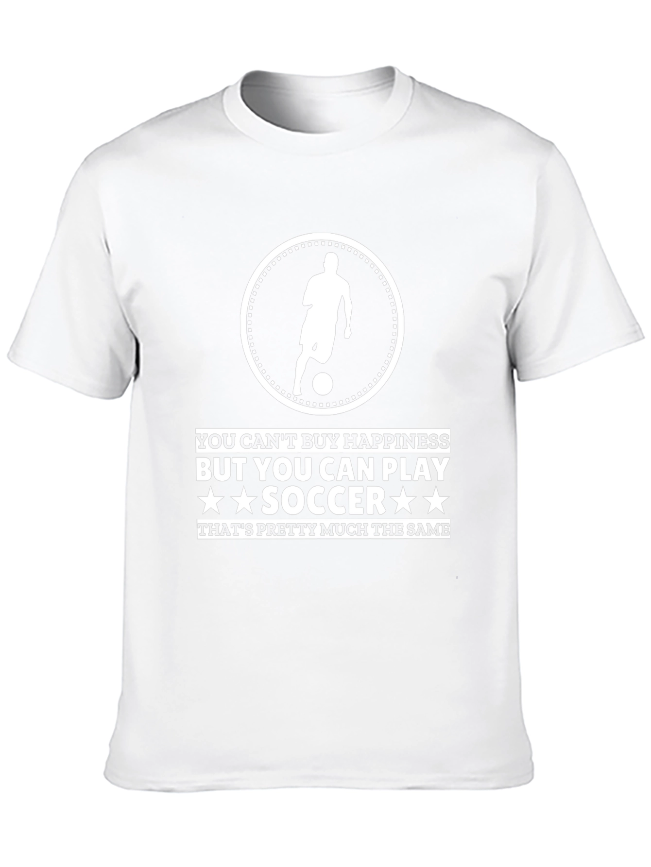 Soccer Player T-Shirt - Play Soccer Happiness