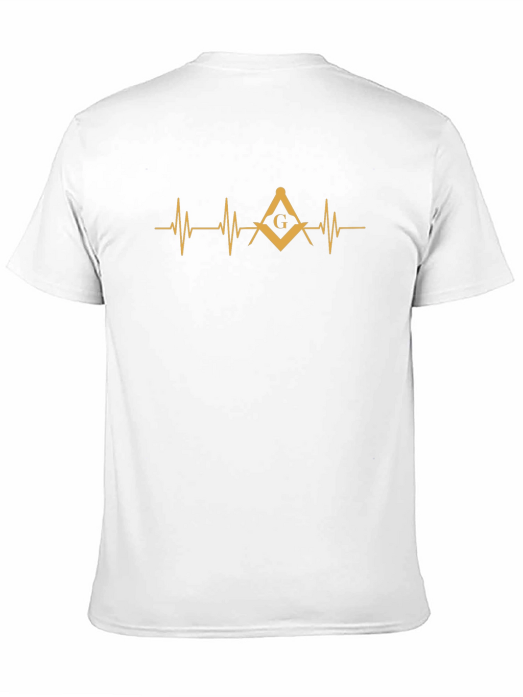 Masonic Heartbeat T-Shirt - Symbol of Commitment