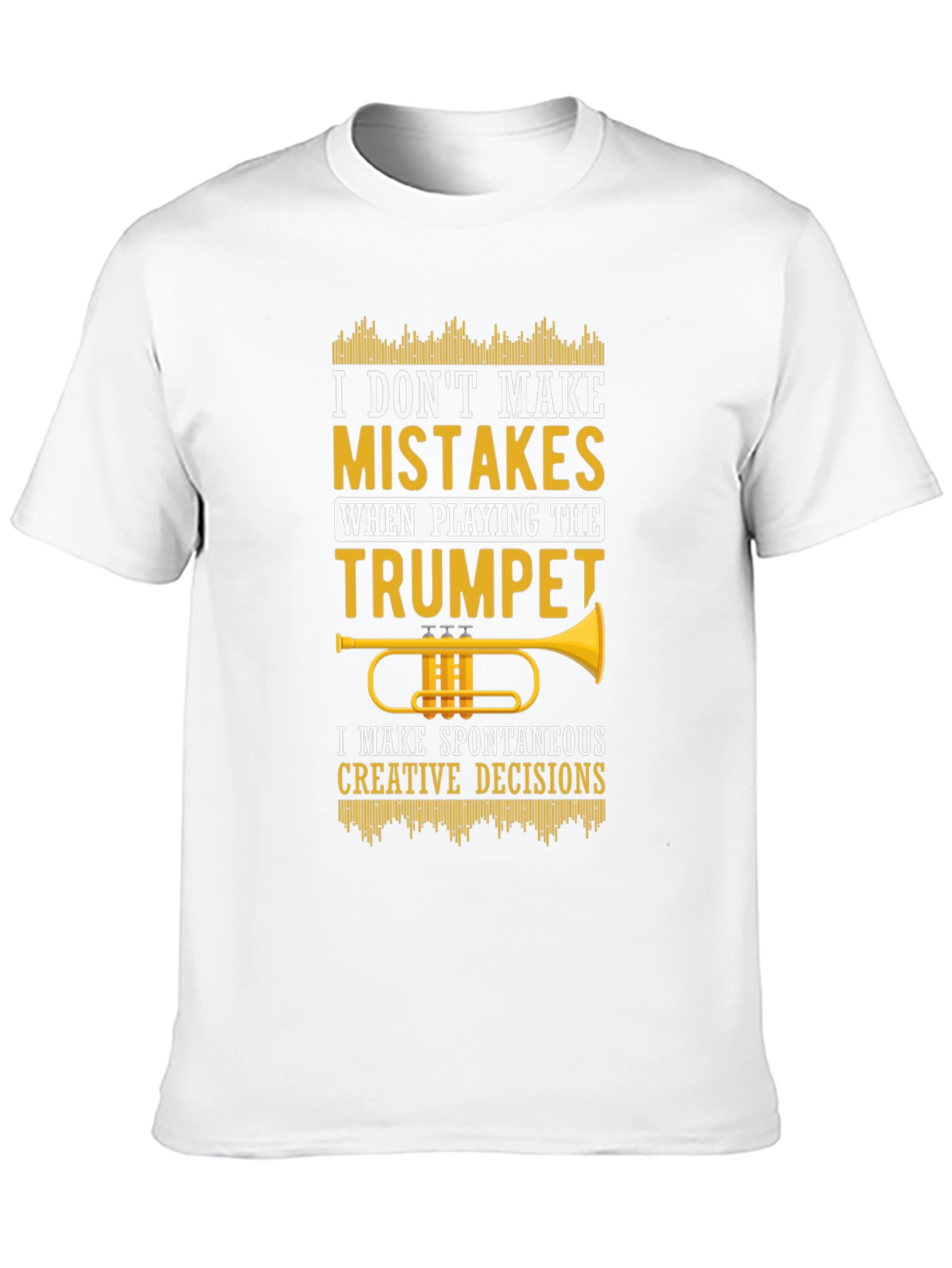 Trumpet Player T-Shirt - Spontaneous Creative Decisions