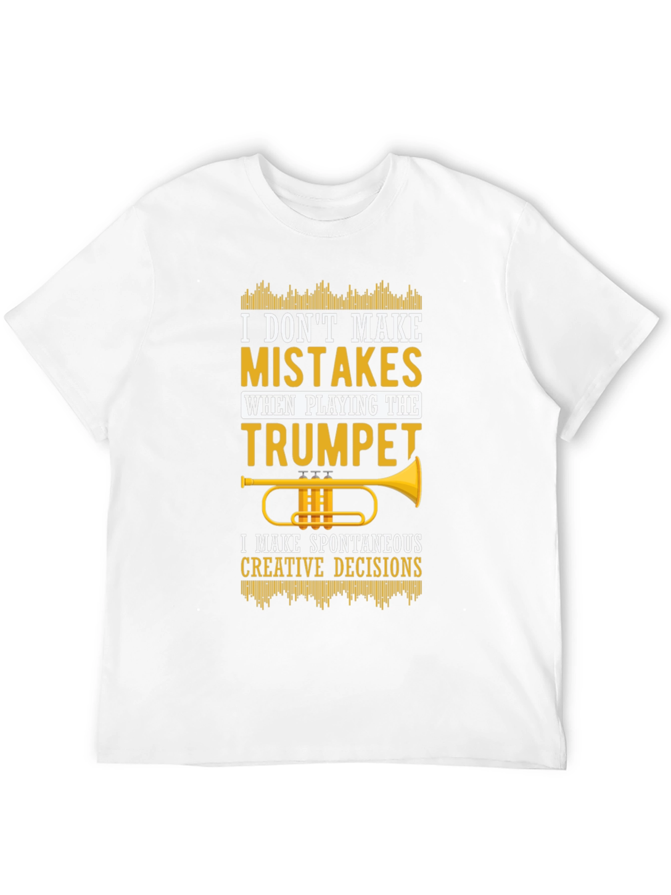 Trumpet Player T-Shirt - Spontaneous Creative Decisions