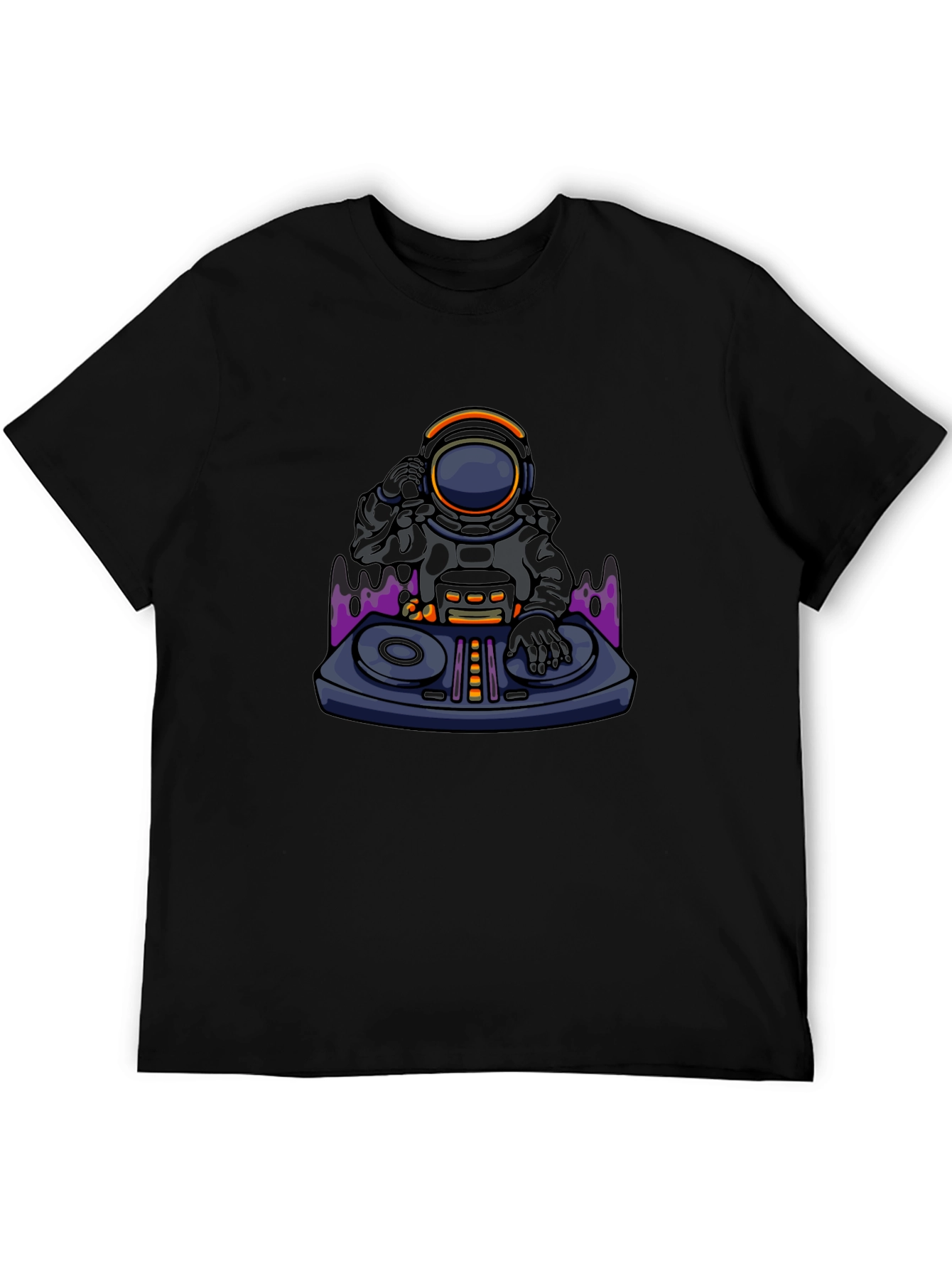 Astronaut DJ T-Shirt - Cool Graphic Tee