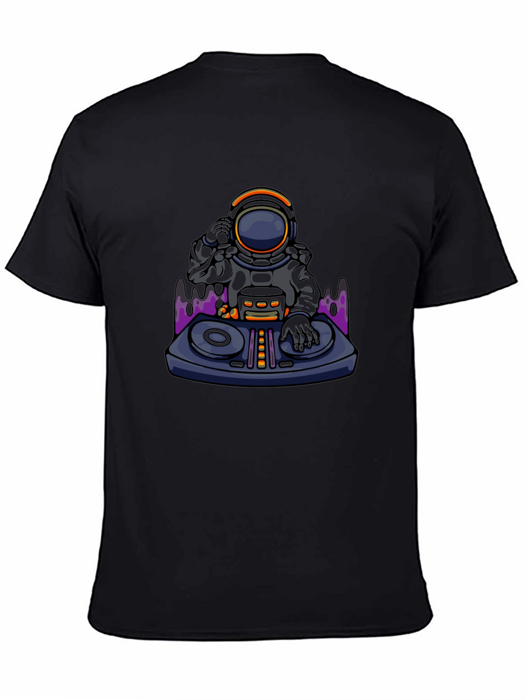 Astronaut DJ T-Shirt - Cool Graphic Tee