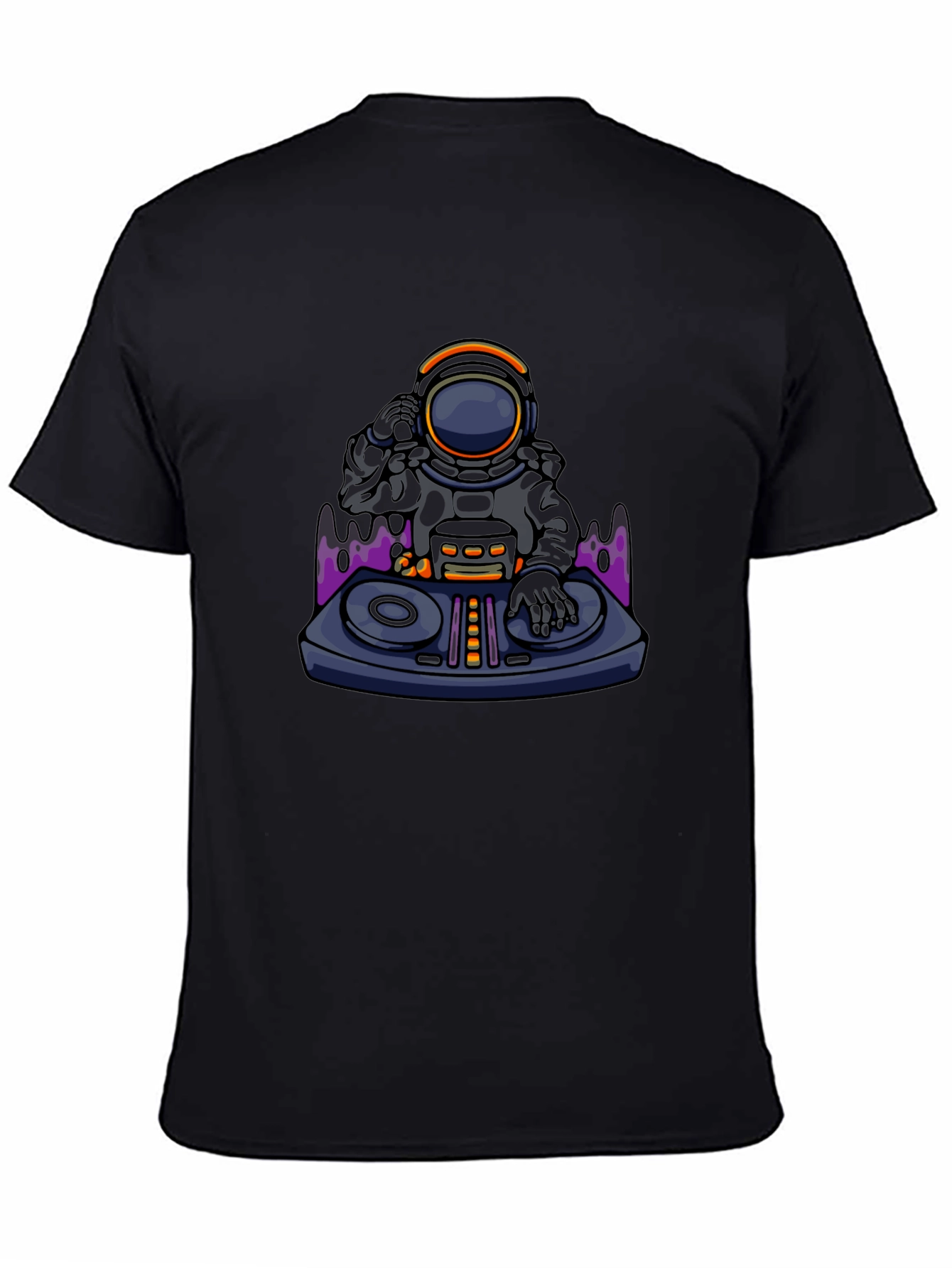 Astronaut DJ T-Shirt - Cool Graphic Tee