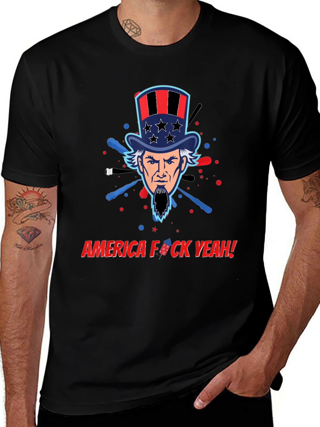 America F*ck Yeah! Patriotic T-Shirt