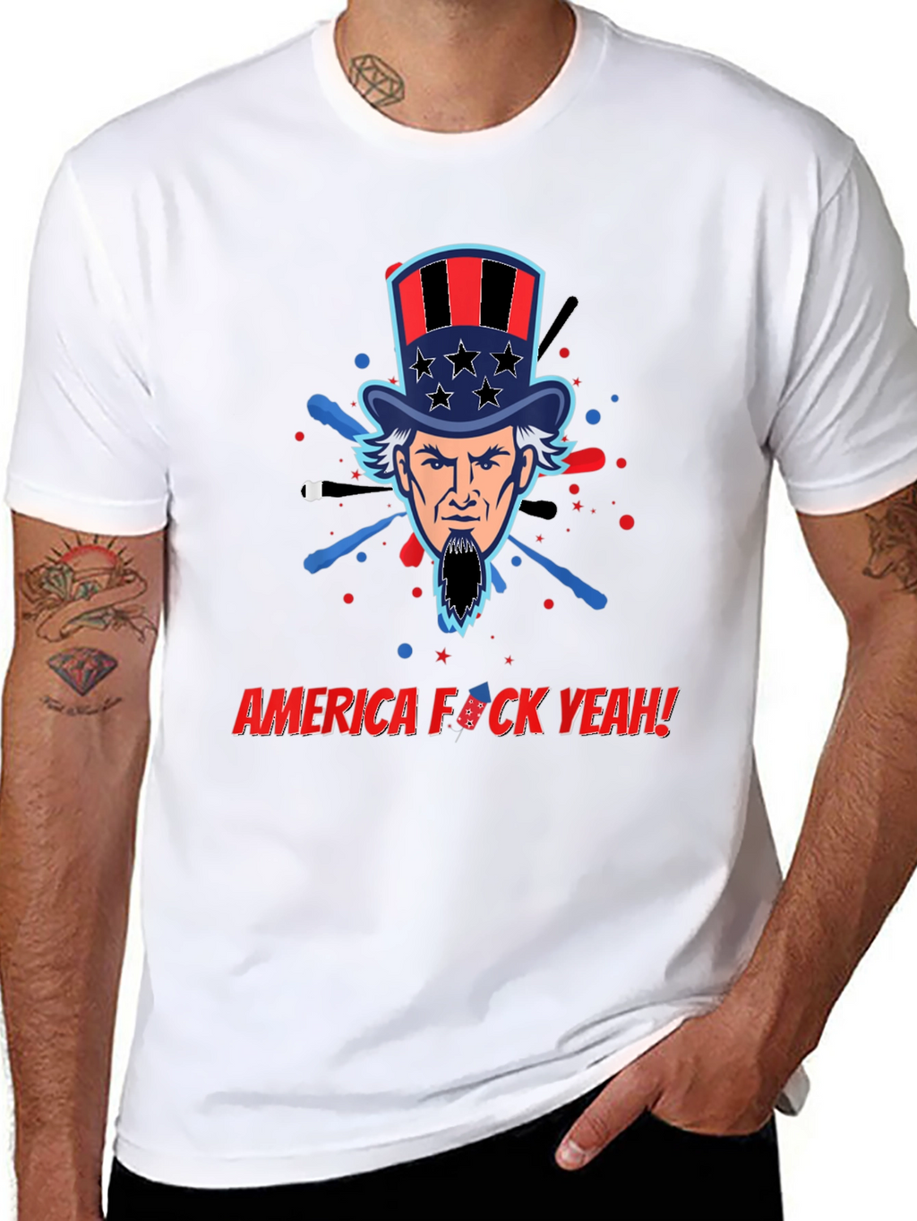 America F*ck Yeah! Patriotic T-Shirt