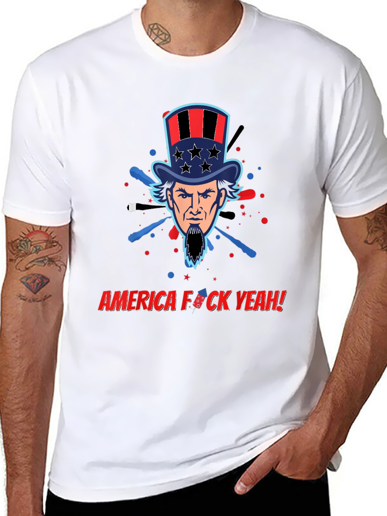 America F*ck Yeah! Patriotic T-Shirt