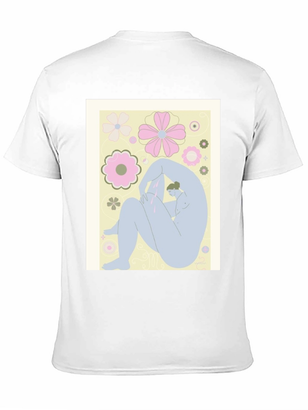 Abstract Art Tee - Black Graphic T-Shirt