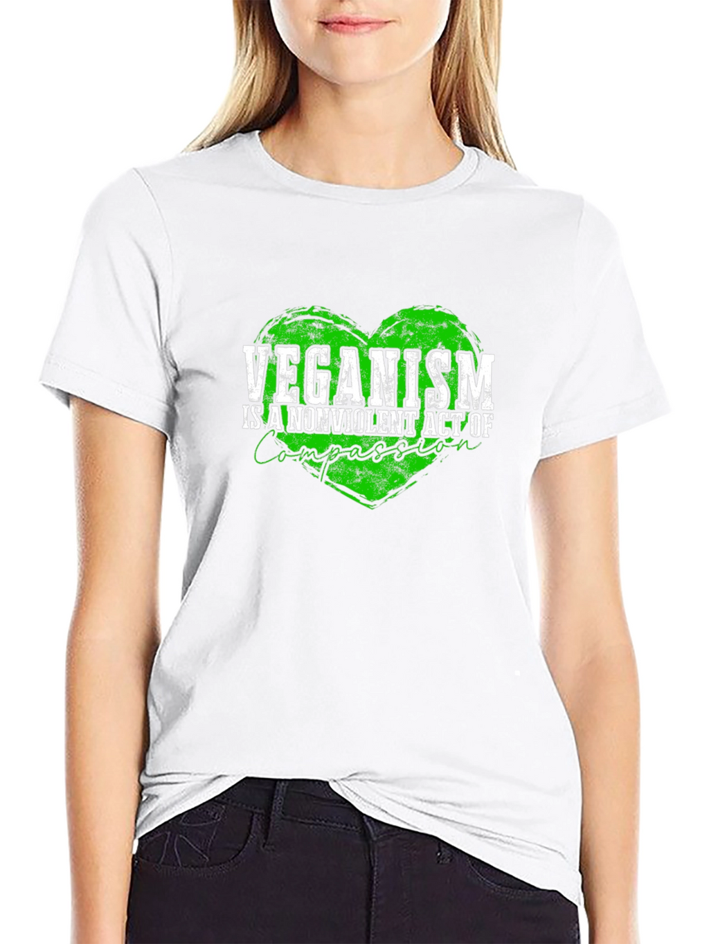 Veganism Compassion Graphic Tee