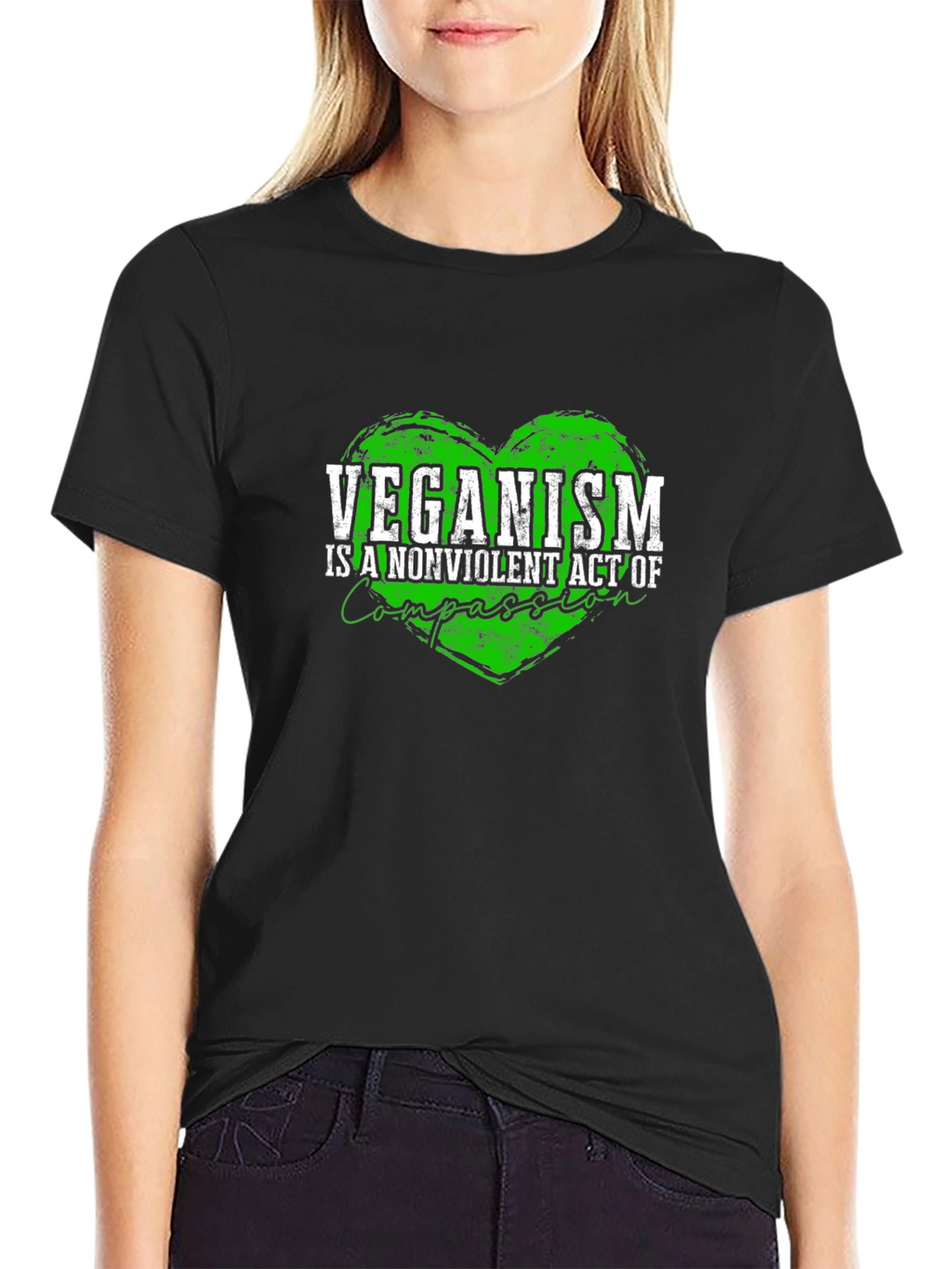 Veganism Compassion Graphic Tee