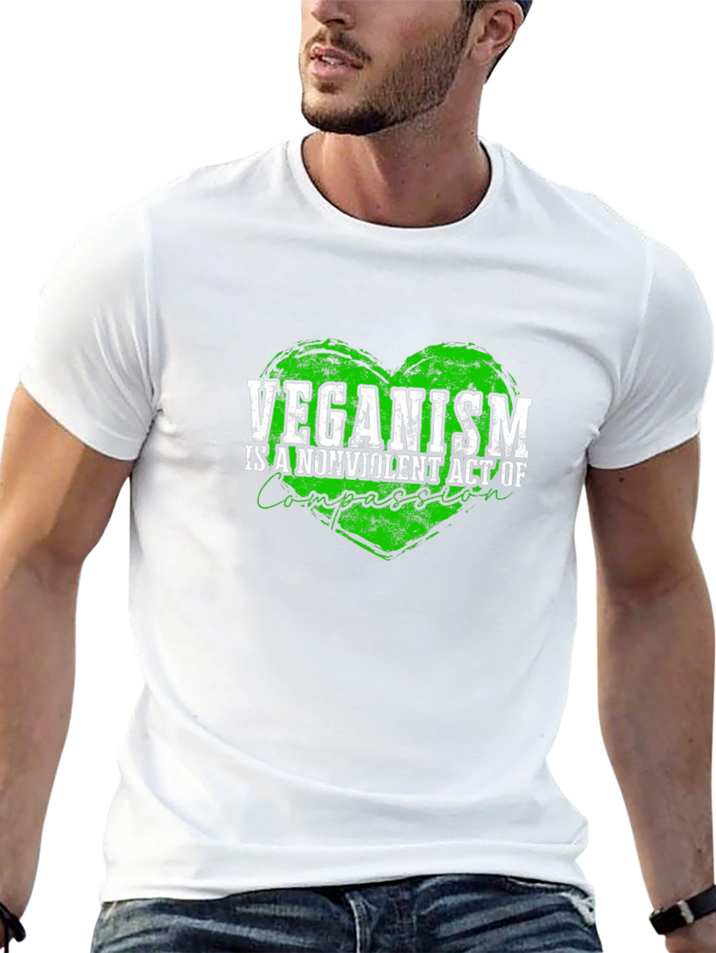 Veganism Compassion Graphic Tee
