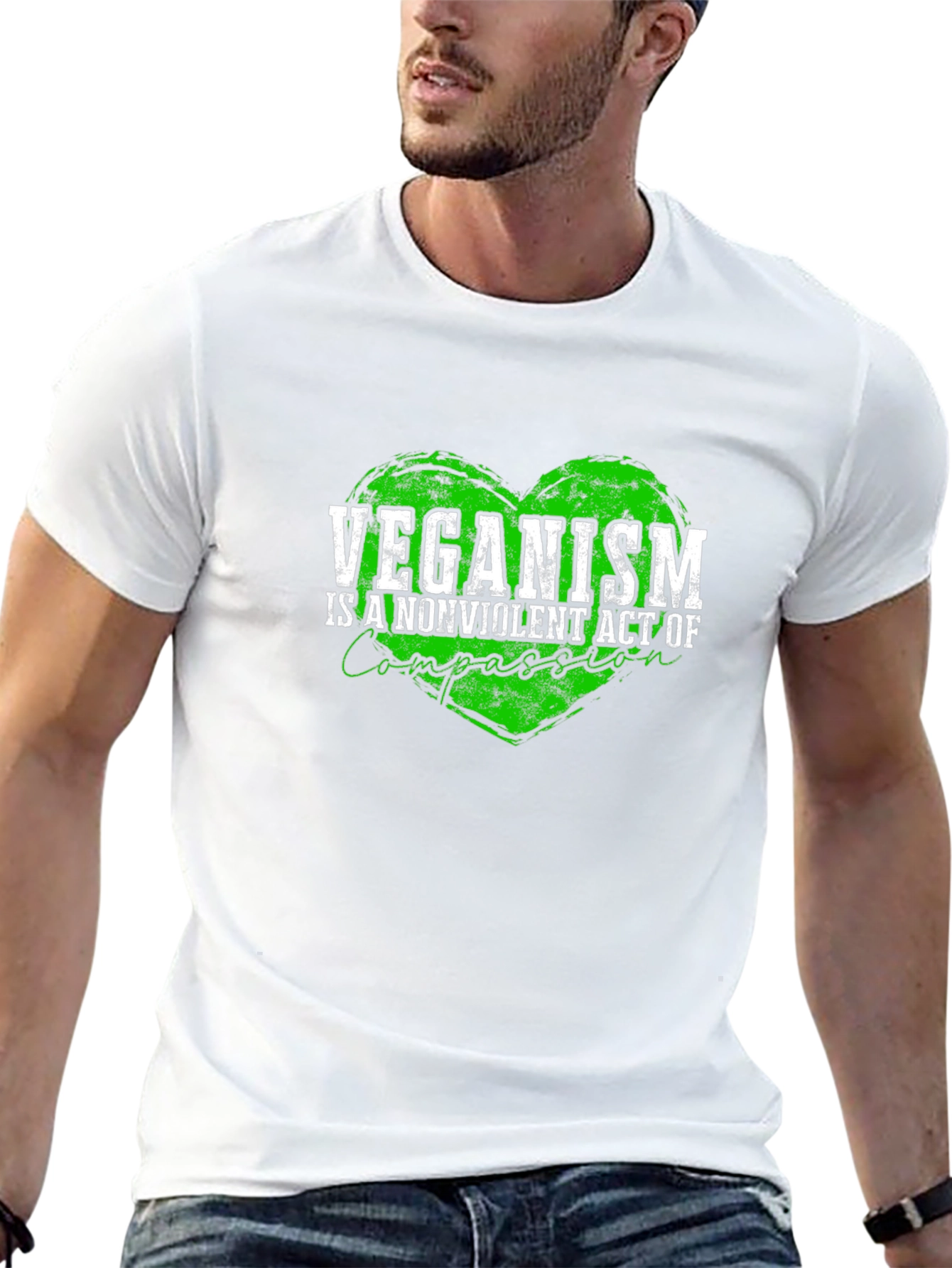 Veganism Compassion Graphic Tee