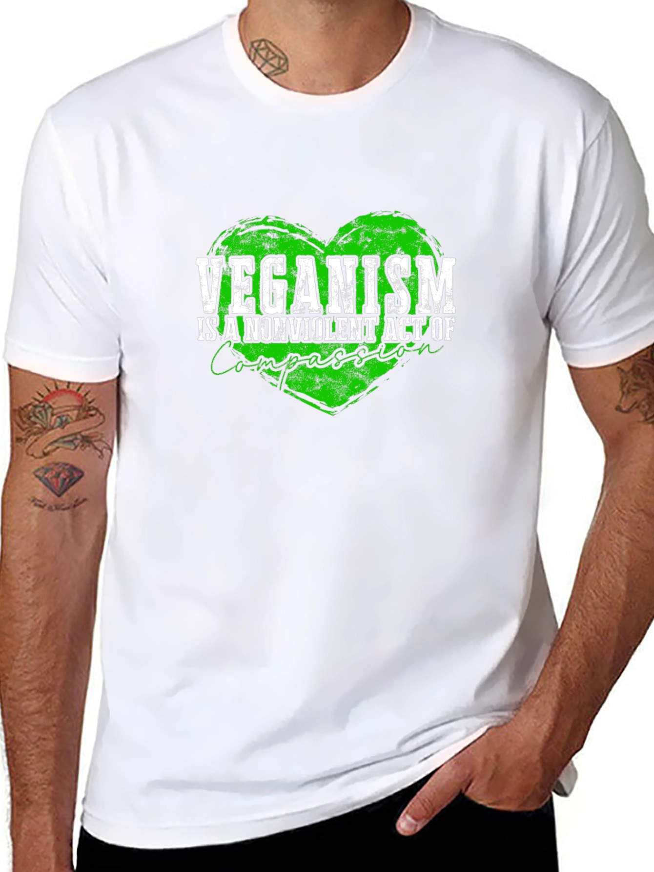 Veganism Compassion Graphic Tee