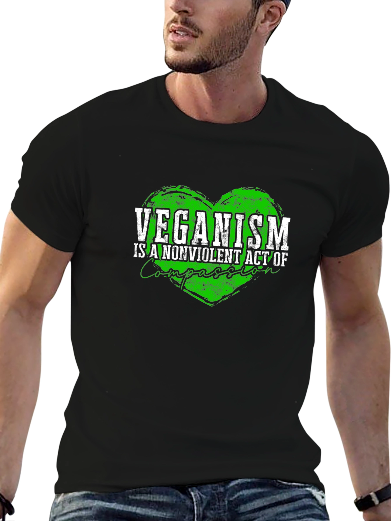Veganism Compassion Graphic Tee