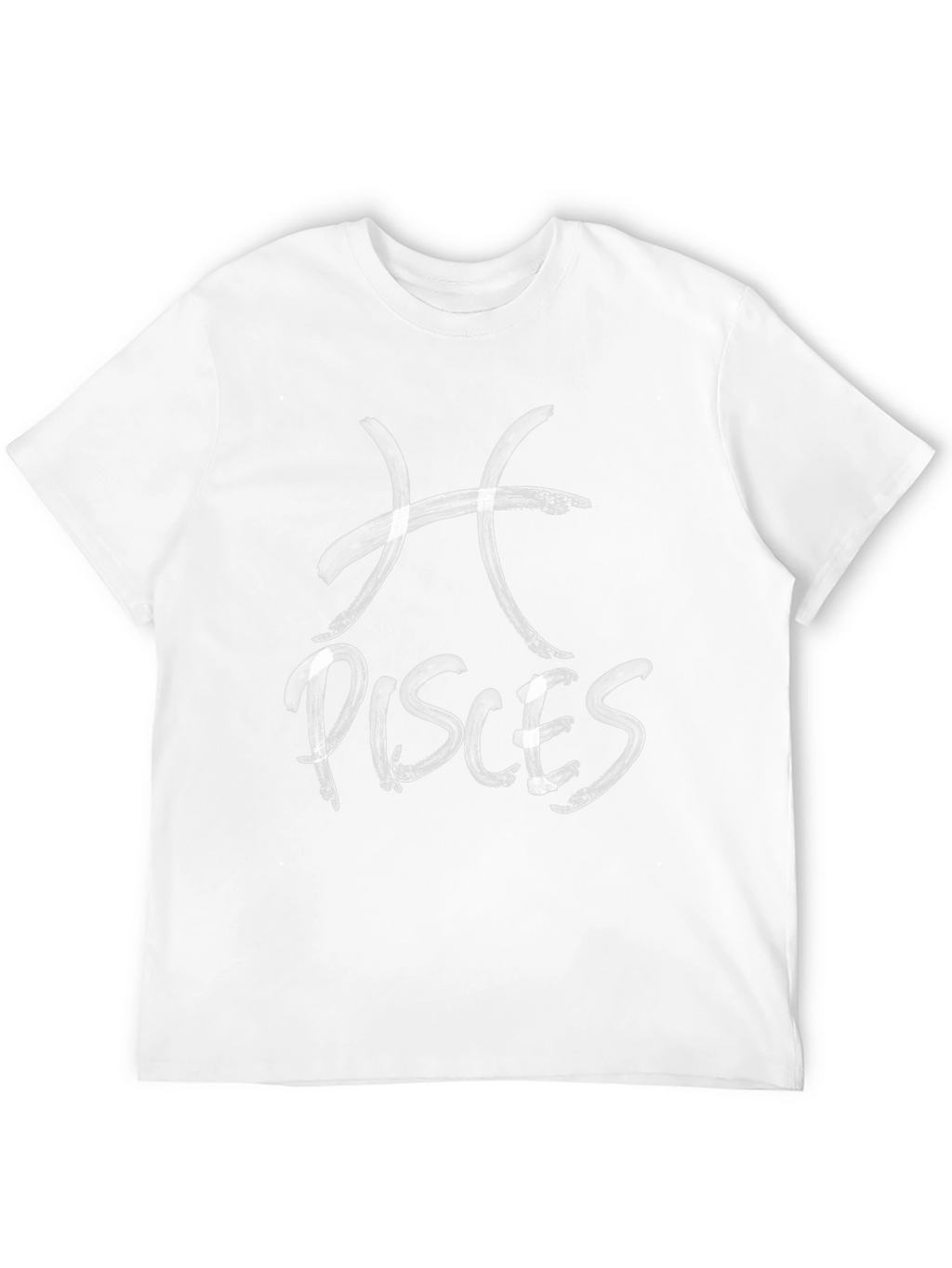 Pisces Zodiac Sign T-Shirt - Black Graphic Tee