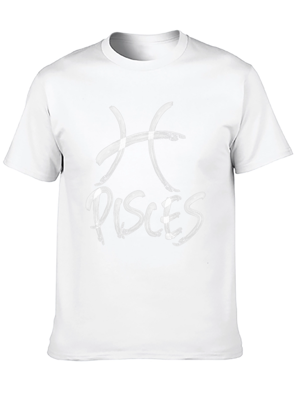 Pisces Zodiac Sign T-Shirt - Black Graphic Tee