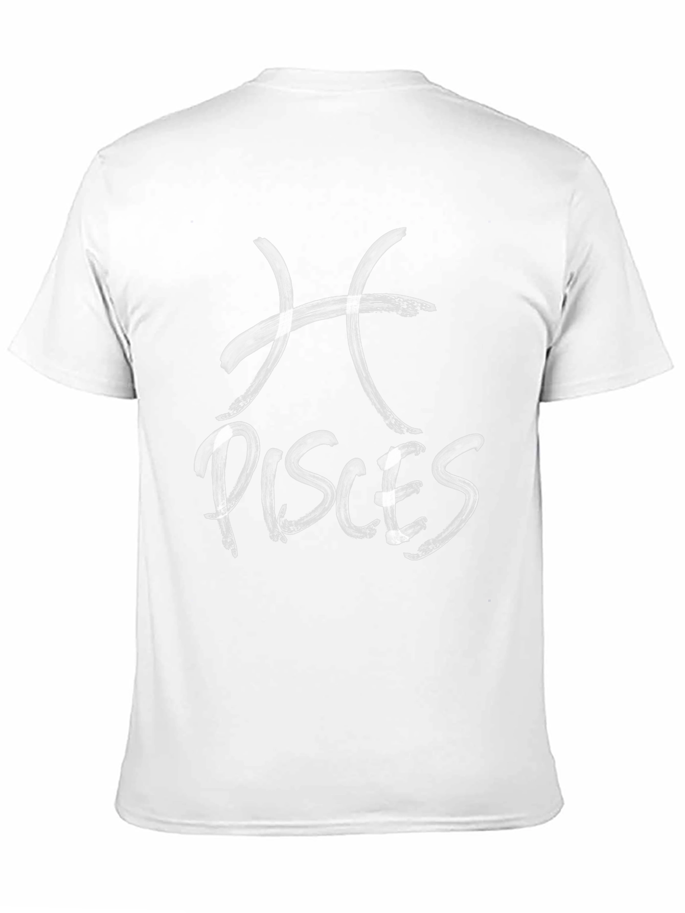Pisces Zodiac Sign T-Shirt - Black Graphic Tee