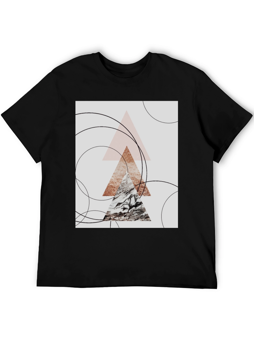 Abstract Geometric Graphic Tee