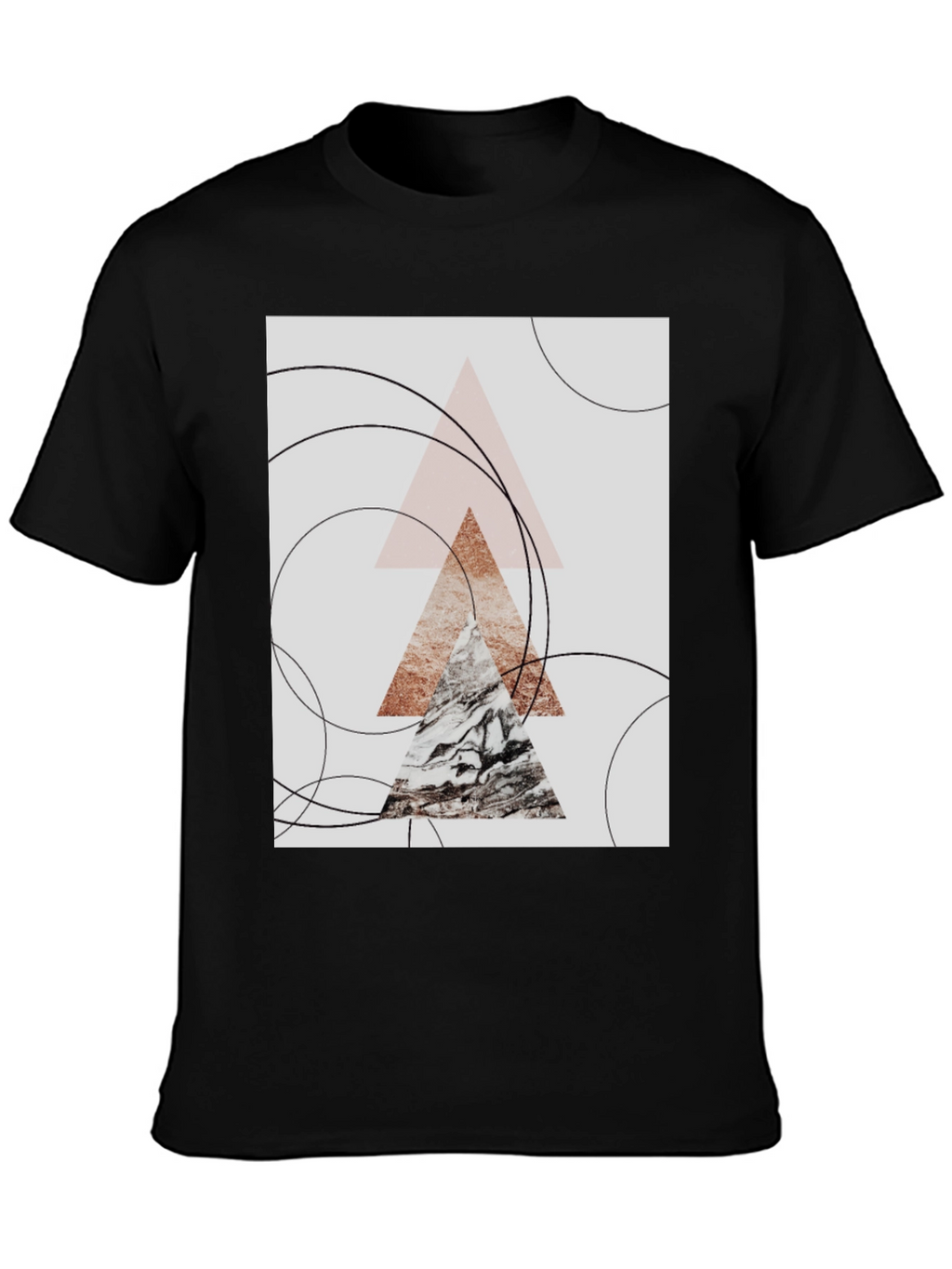 Abstract Geometric Graphic Tee